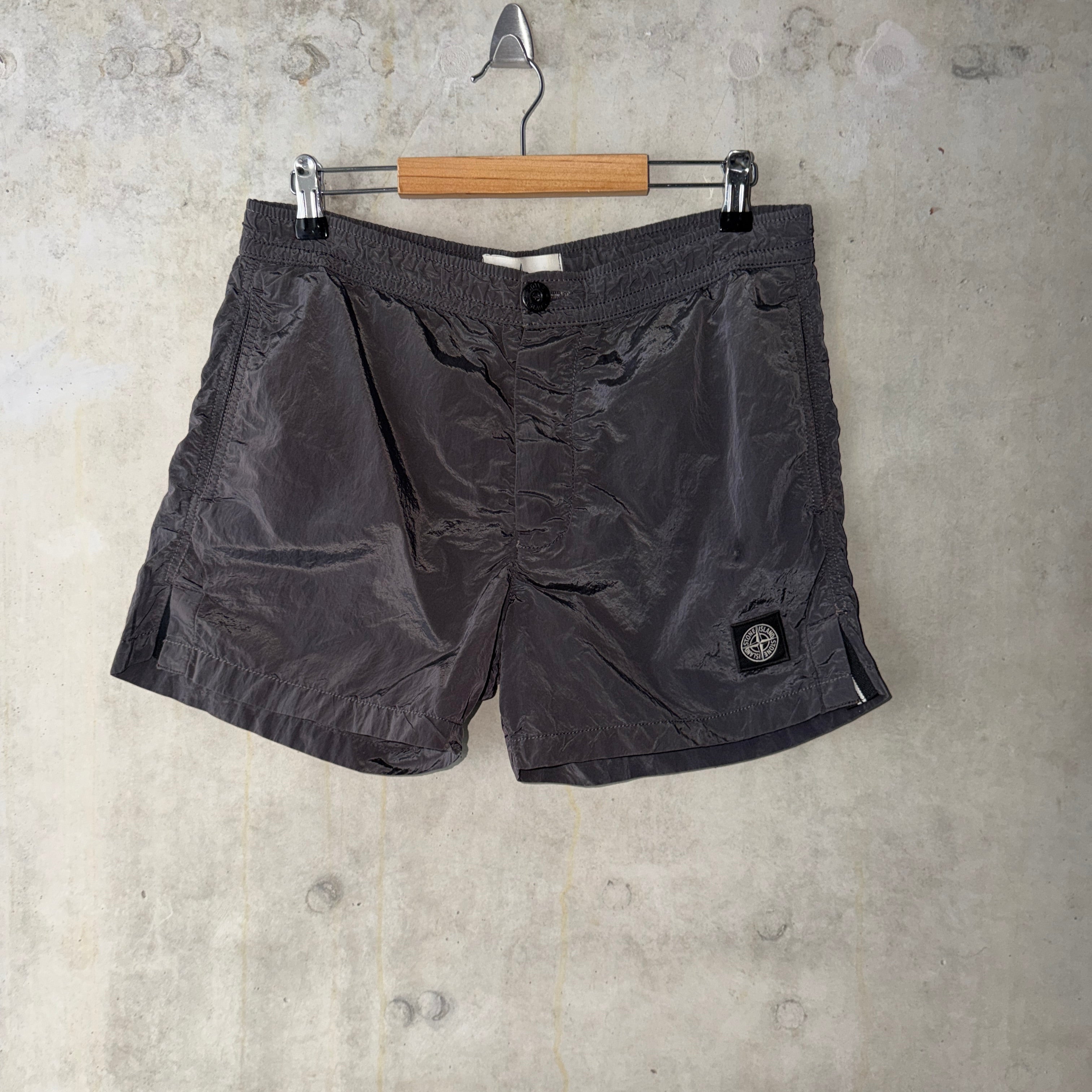 Stone Island Nylon Metal swim shorts dark anthracite product detail