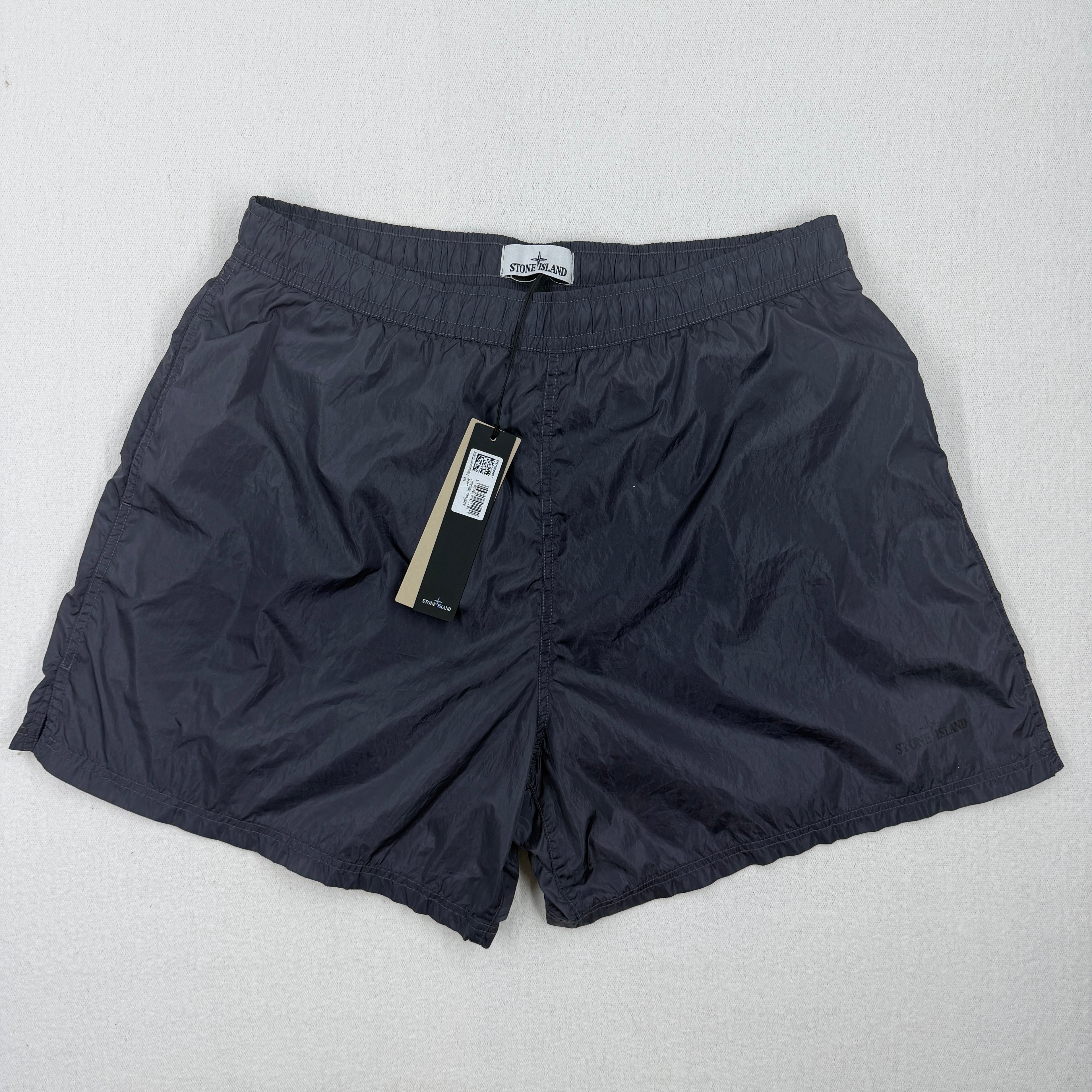 Stone Island Water Reactive Faded Camo Swim Shorts — front
