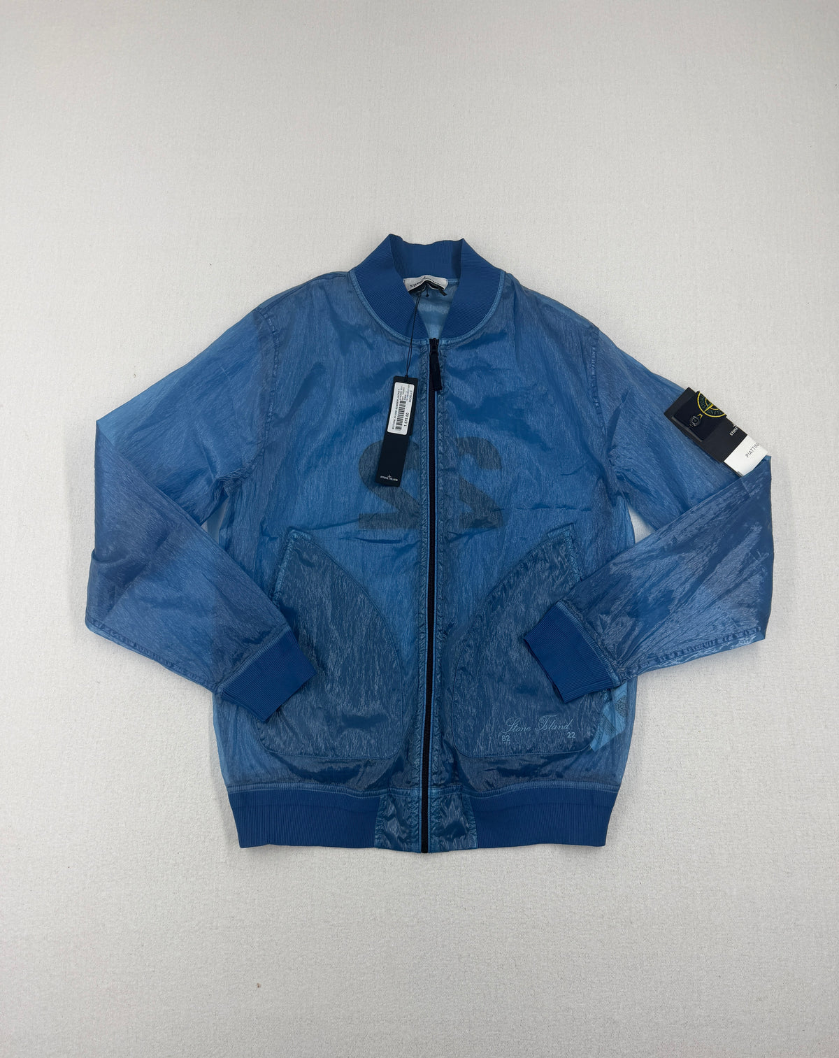 Stone Island Piattina 82/22 Bomber Jacket — front