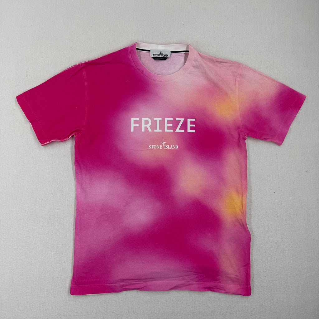 Stone Island X Frieze Pink Shirt 2025 — front