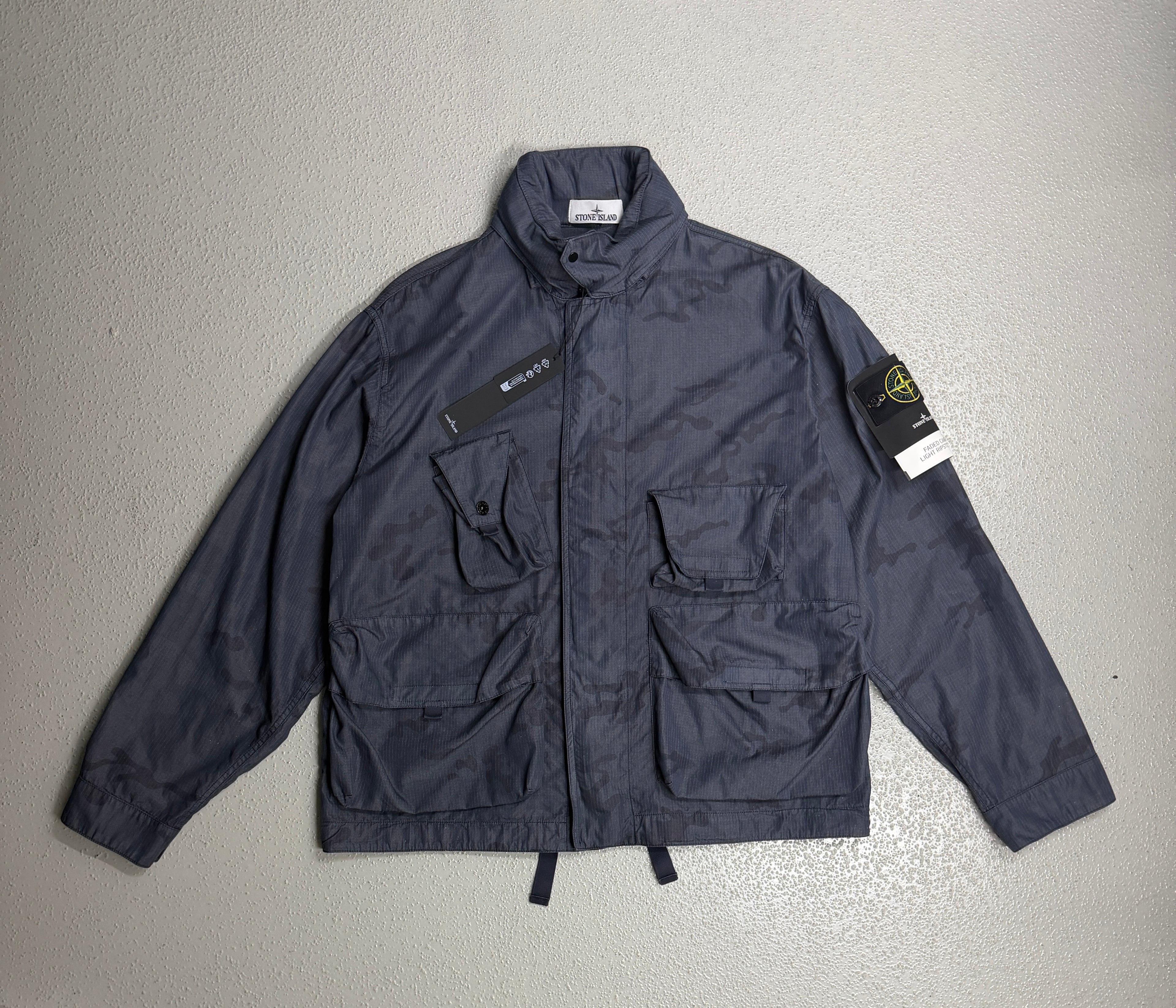 Stone Island Faded Camo Light Ripstop-TC Field Jacket — front