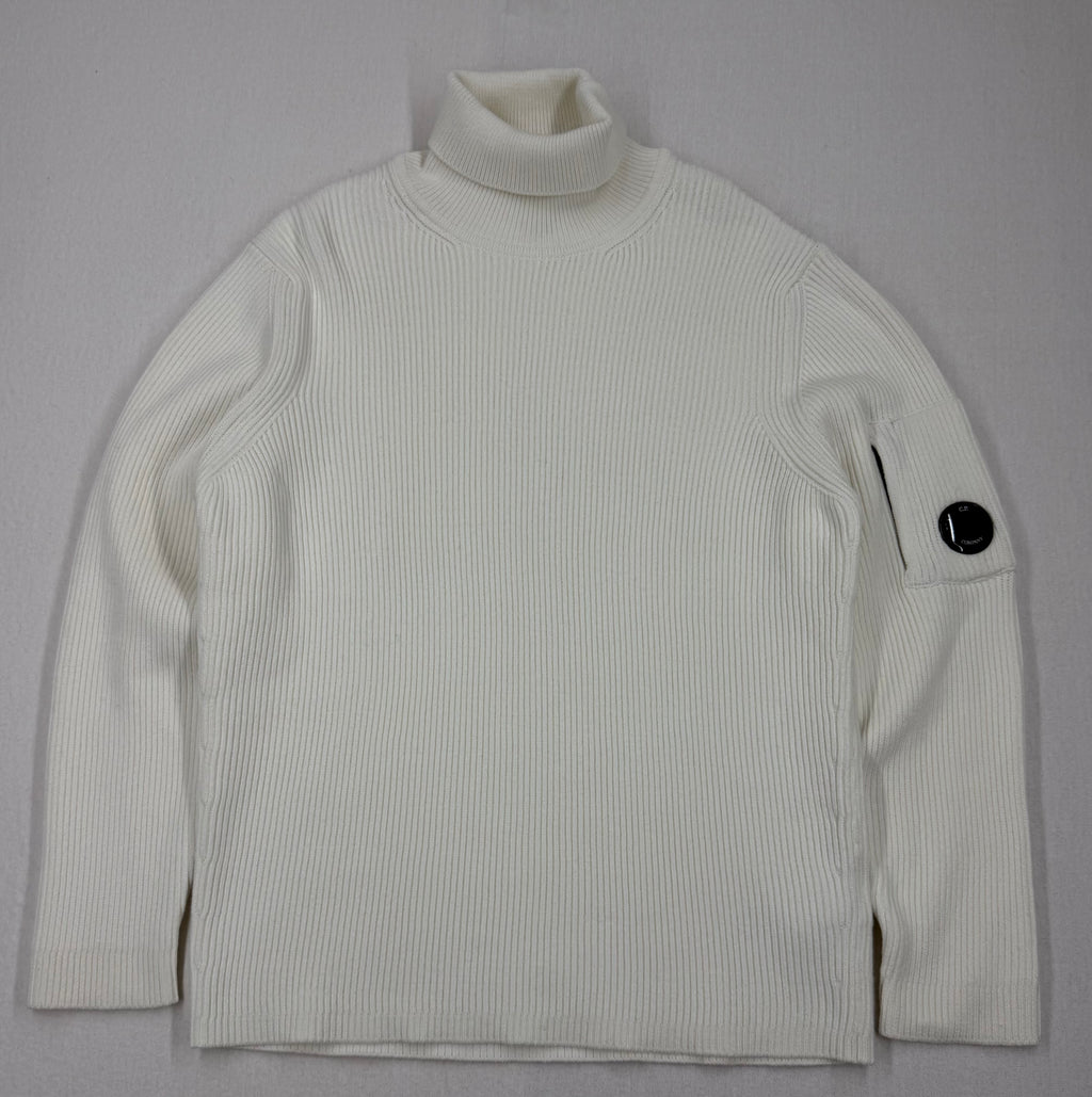 C.P. Company Full Rib Turtleneck Knit — front