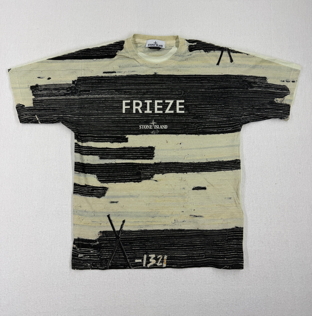 Stone Island Frieze Los Angeles 2026 Jamal Cyrus Print T-Shirt — front