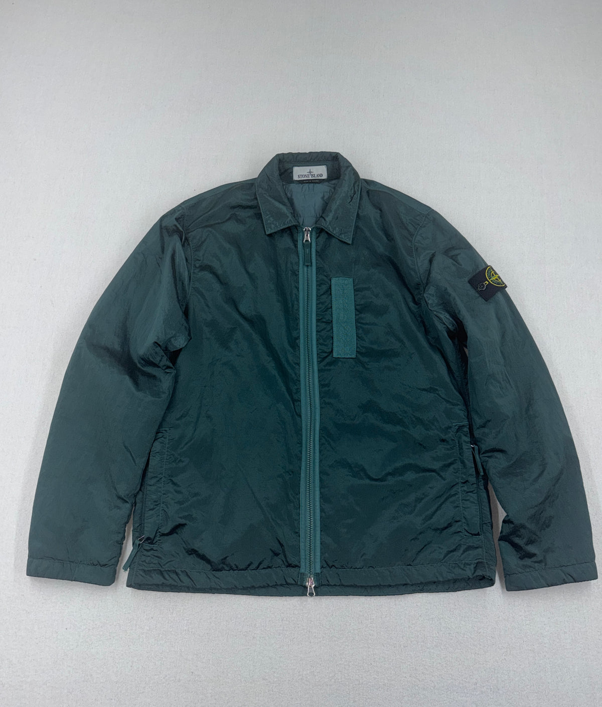 Stone Island Nylon Metal In Econyl Regenerated Nylon With Primaloft-TC Overshirt — front