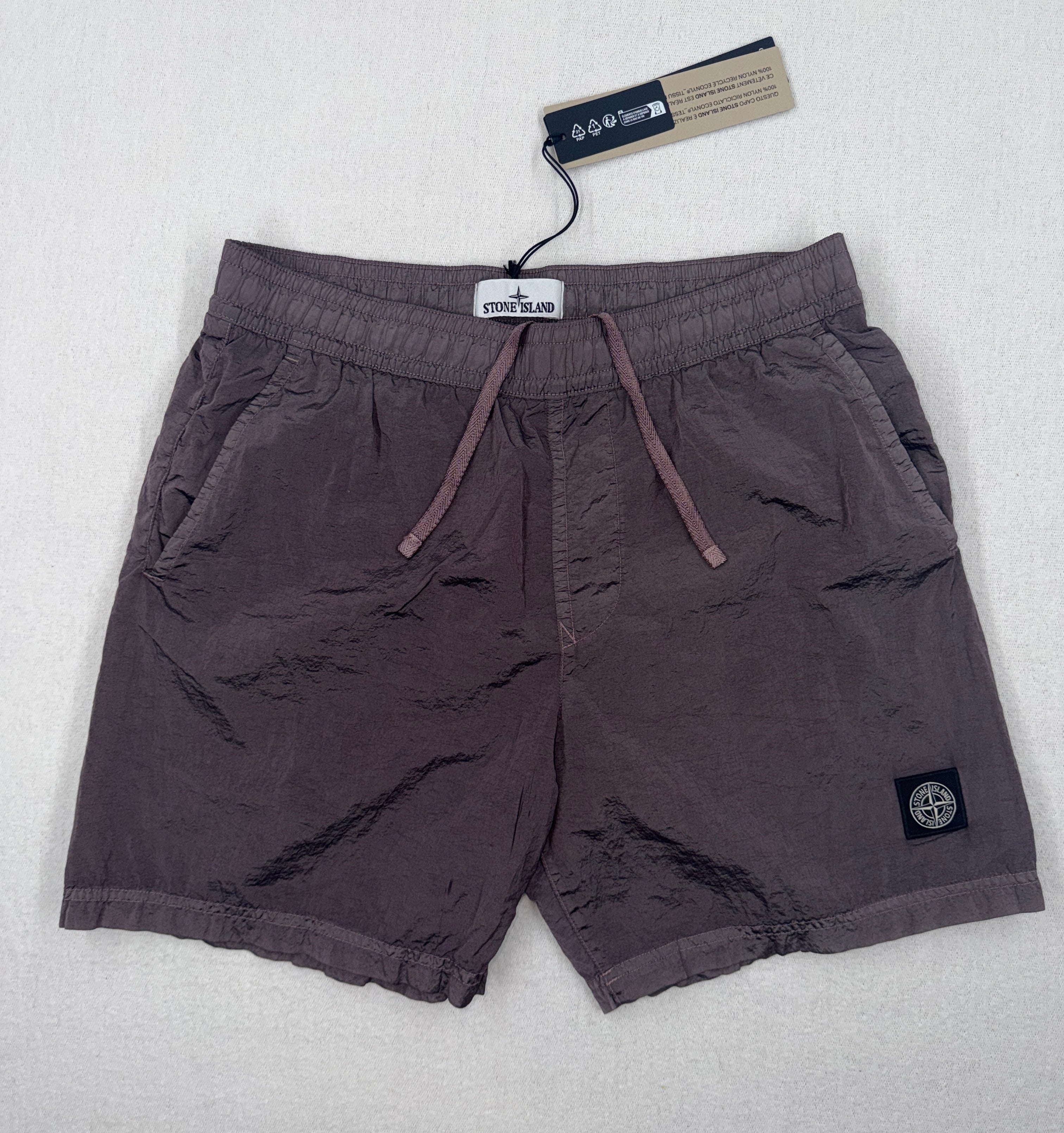 Stone Island ECONYL Regenerated Nylon Swim Shorts — front