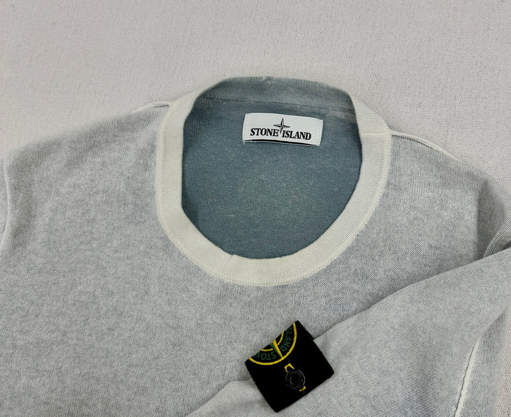 Stone Island Hand Sprayed Sweater — tag