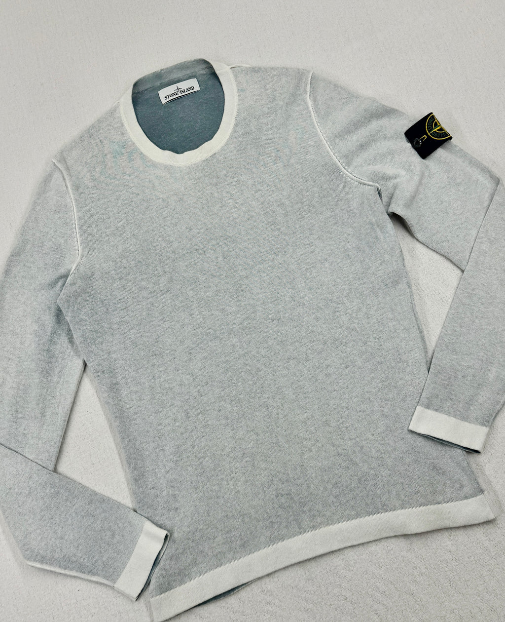 Stone Island Hand Sprayed Sweater — badge