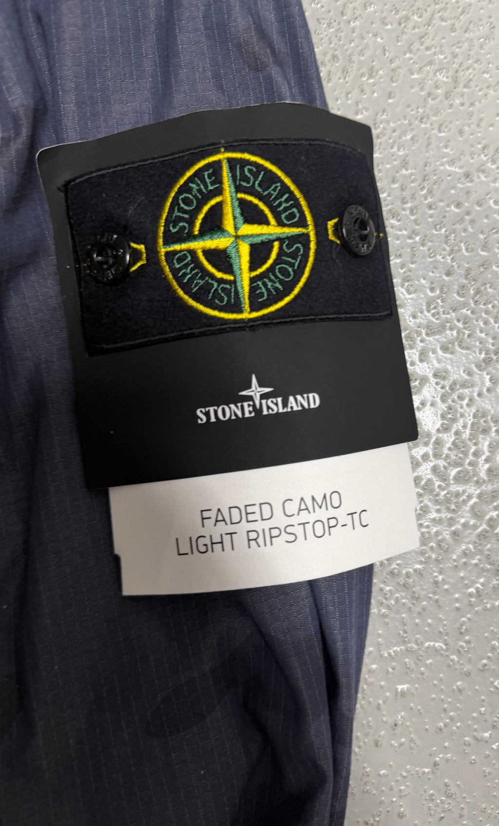 Stone Island Faded Camo Light Ripstop-TC Field Jacket — badge