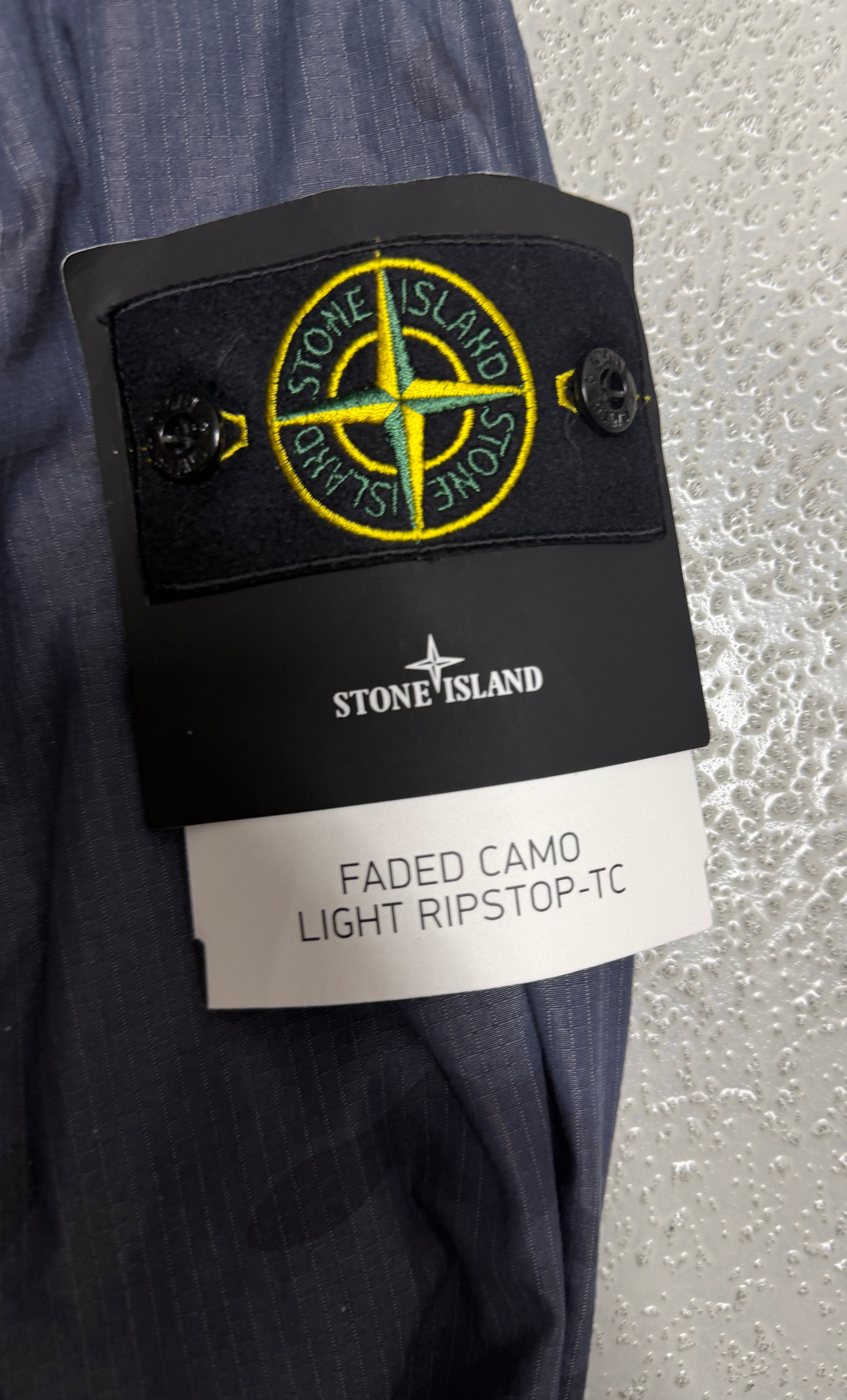 Stone Island Faded Camo Light Ripstop-TC Field Jacket — badge