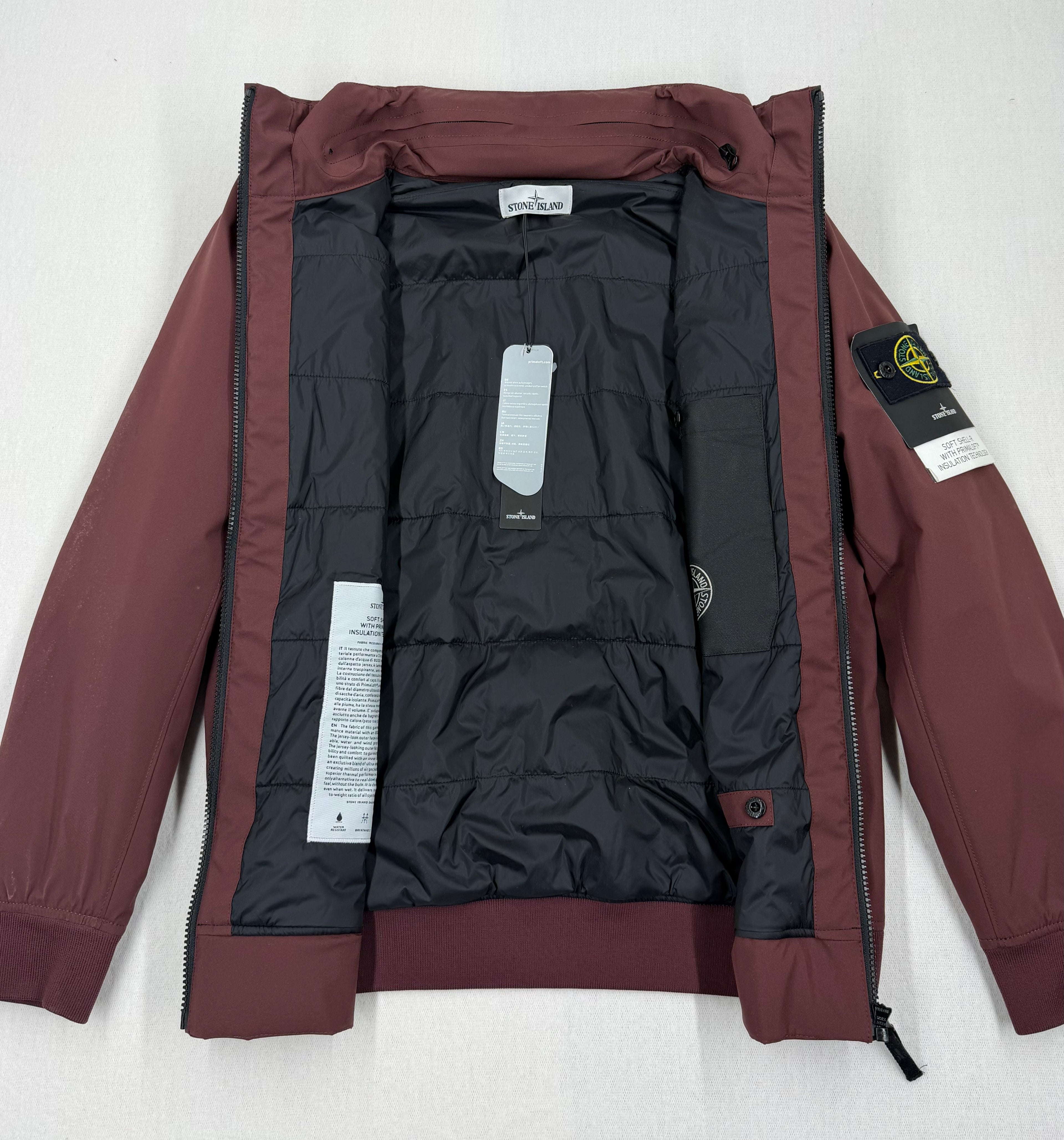 Stone Island Soft Shell-R PrimaLoft Jacket — detail
