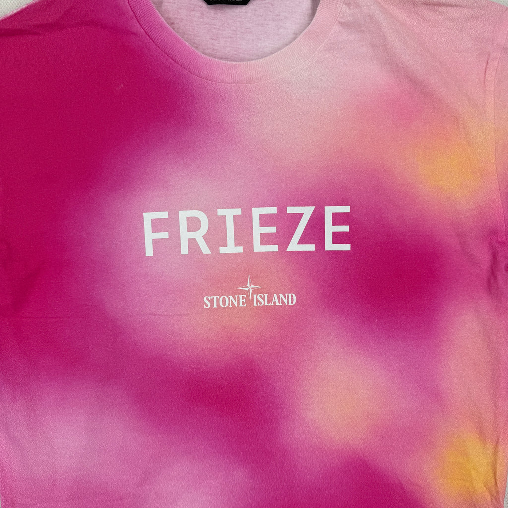 Stone Island X Frieze Pink Shirt 2025 — detail