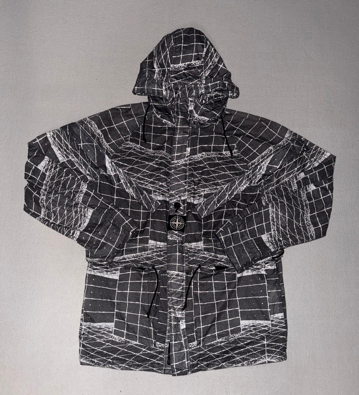 Stone Island Reflective Grid On Lamy-TC Parka — extra