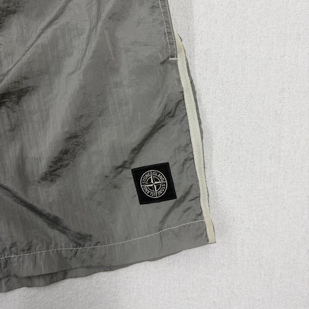 Stone Island Nylon Metal Swimming Trunks — badge