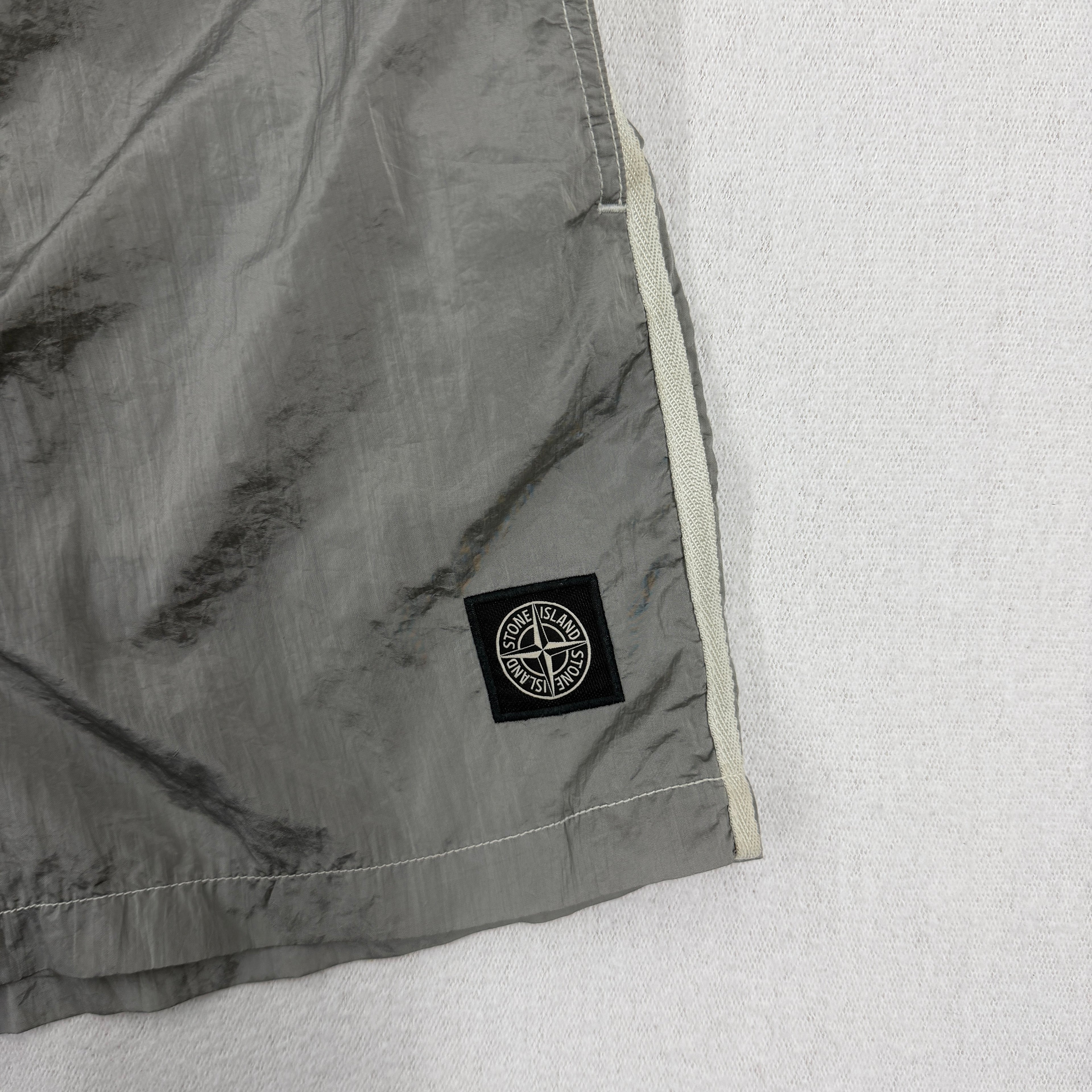Stone Island Nylon Metal Swimming Trunks — badge