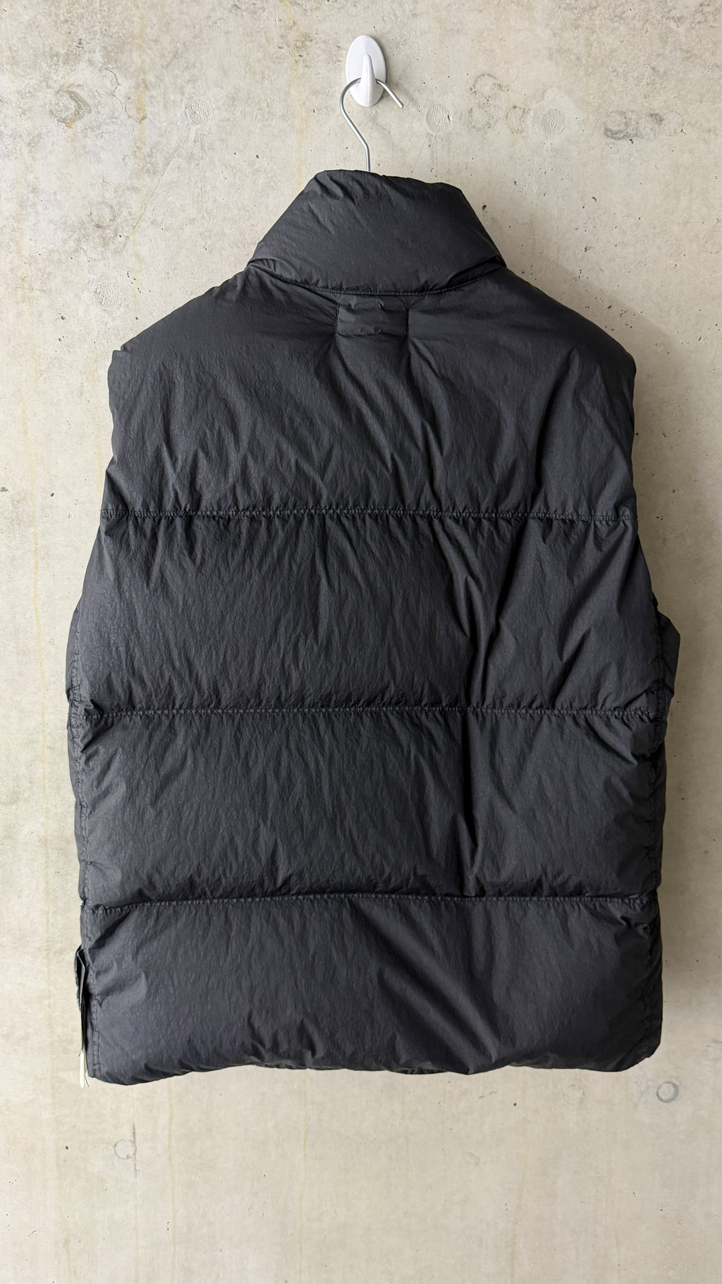 Stone Island Crinkle Reps R-NY Down Vest - Small