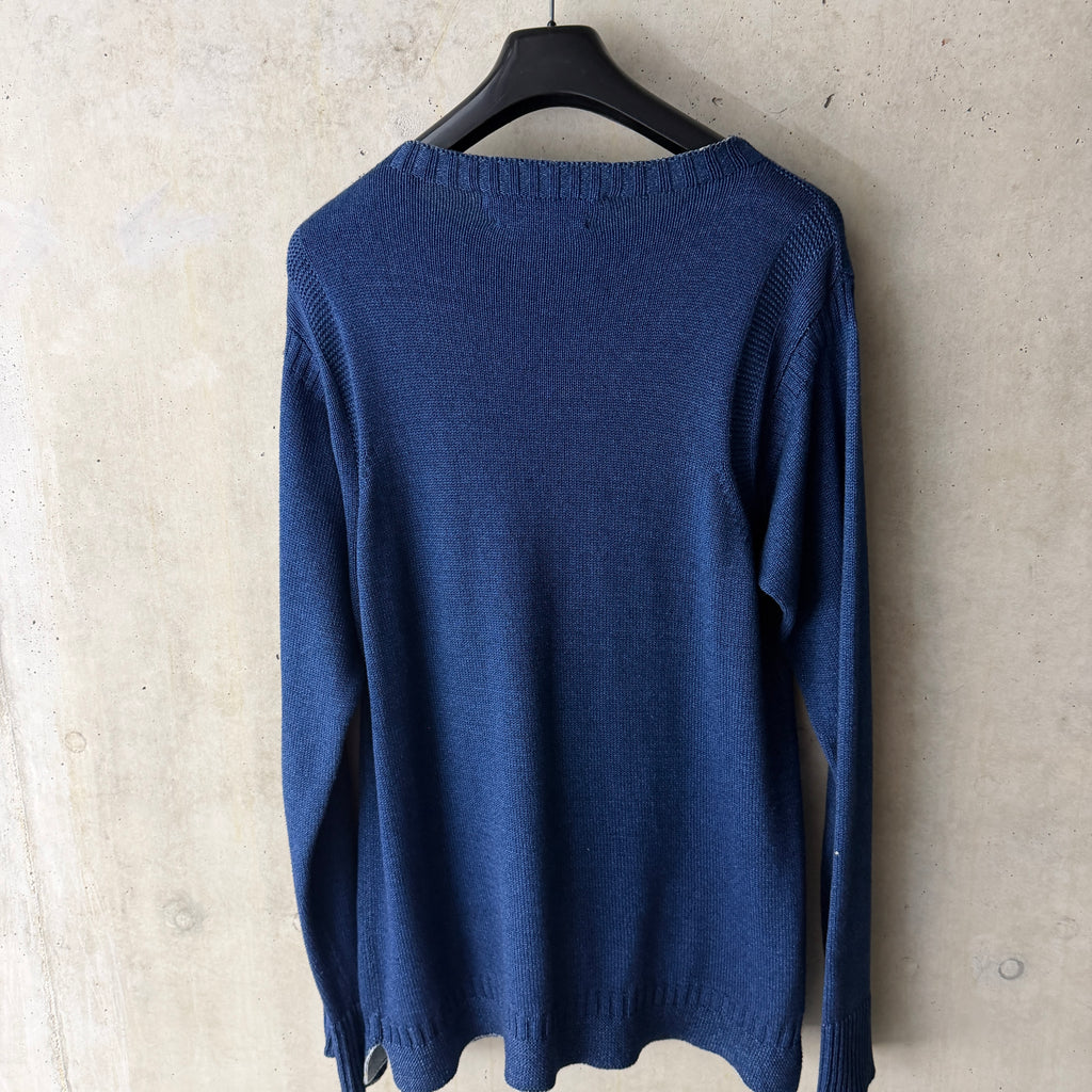 Stone Island Denim SS03 cotton knitwear — back
