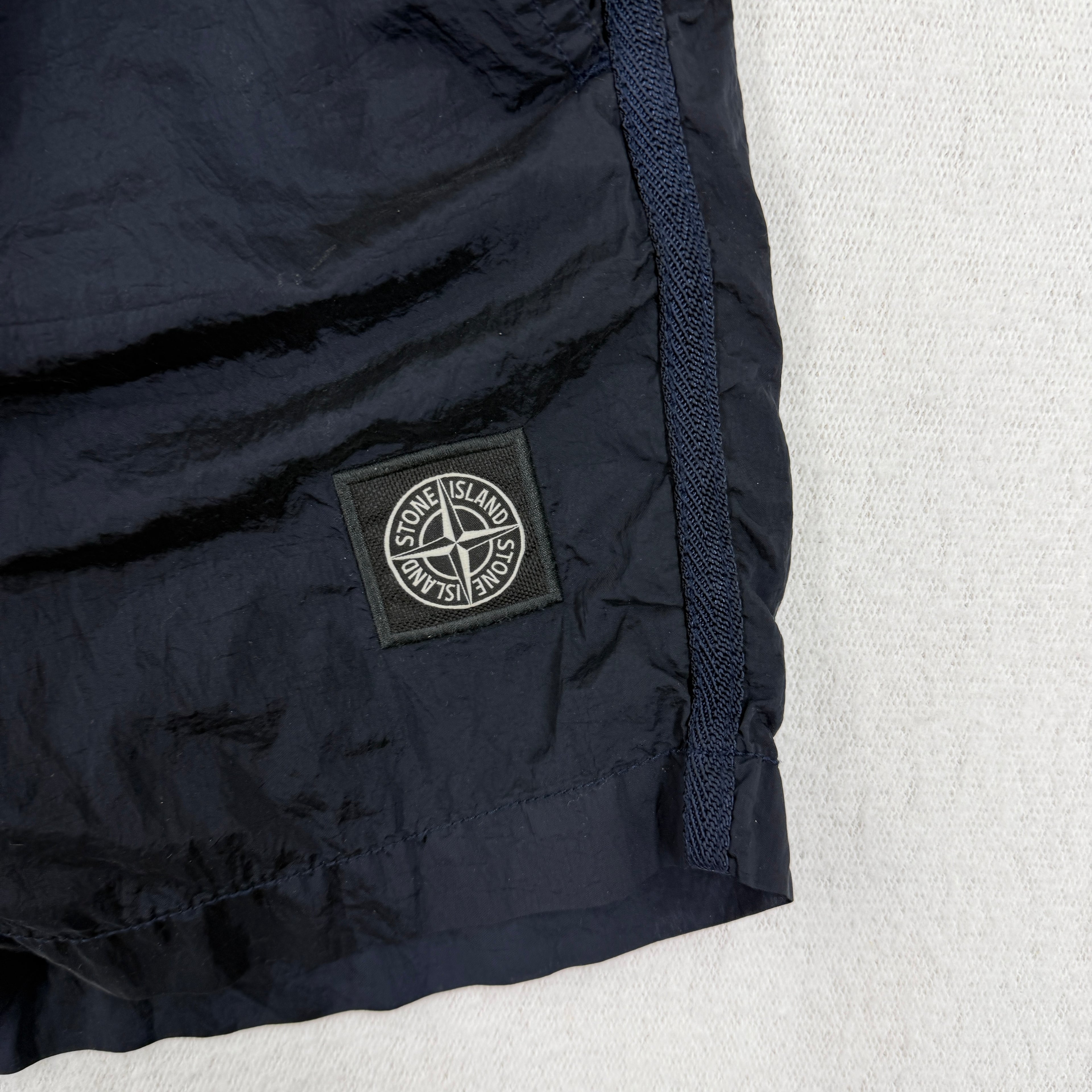 Stone Island Nylon Metal Swimming Trunks — badge