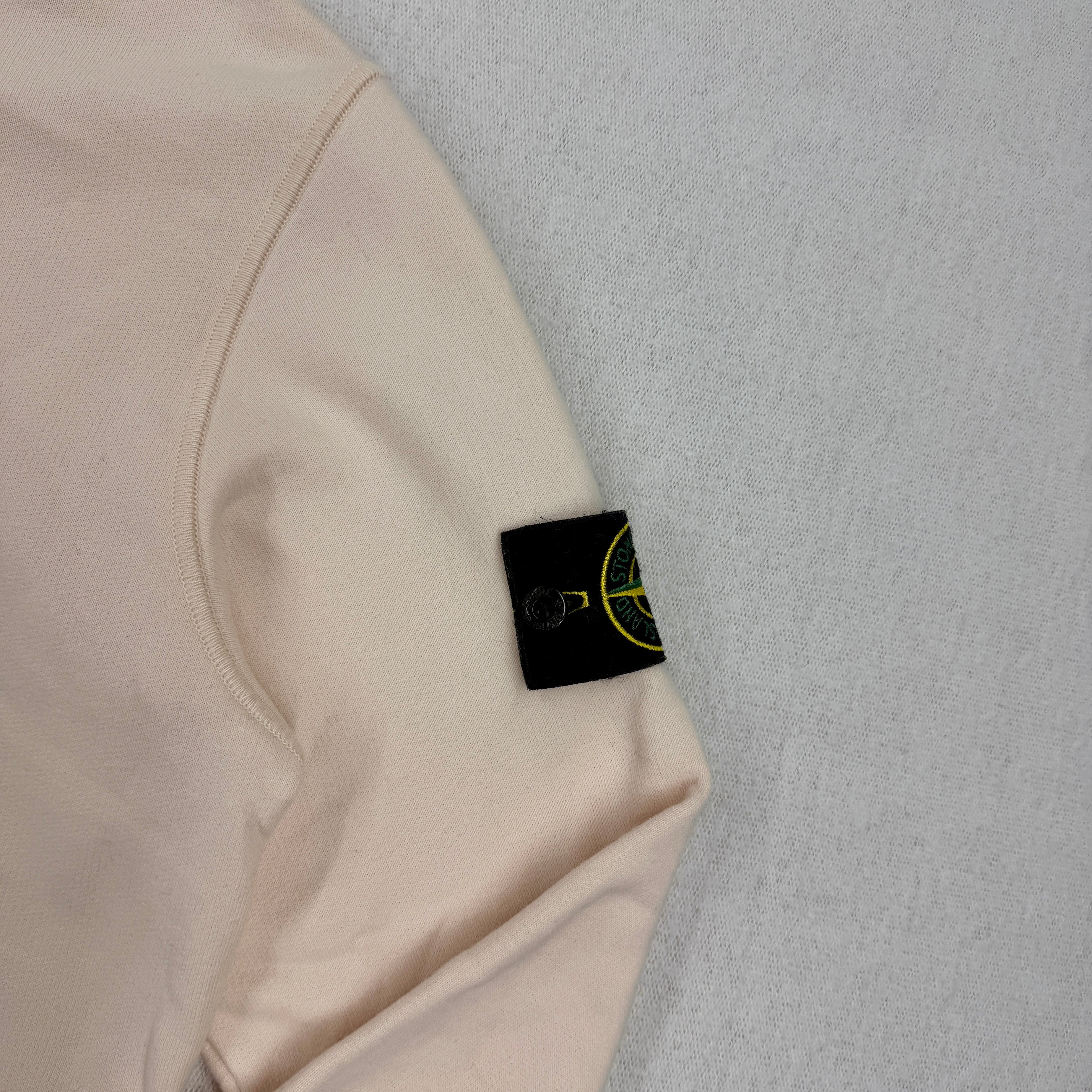 Stone Island 61920 Half Zip Sweatshirt — badge