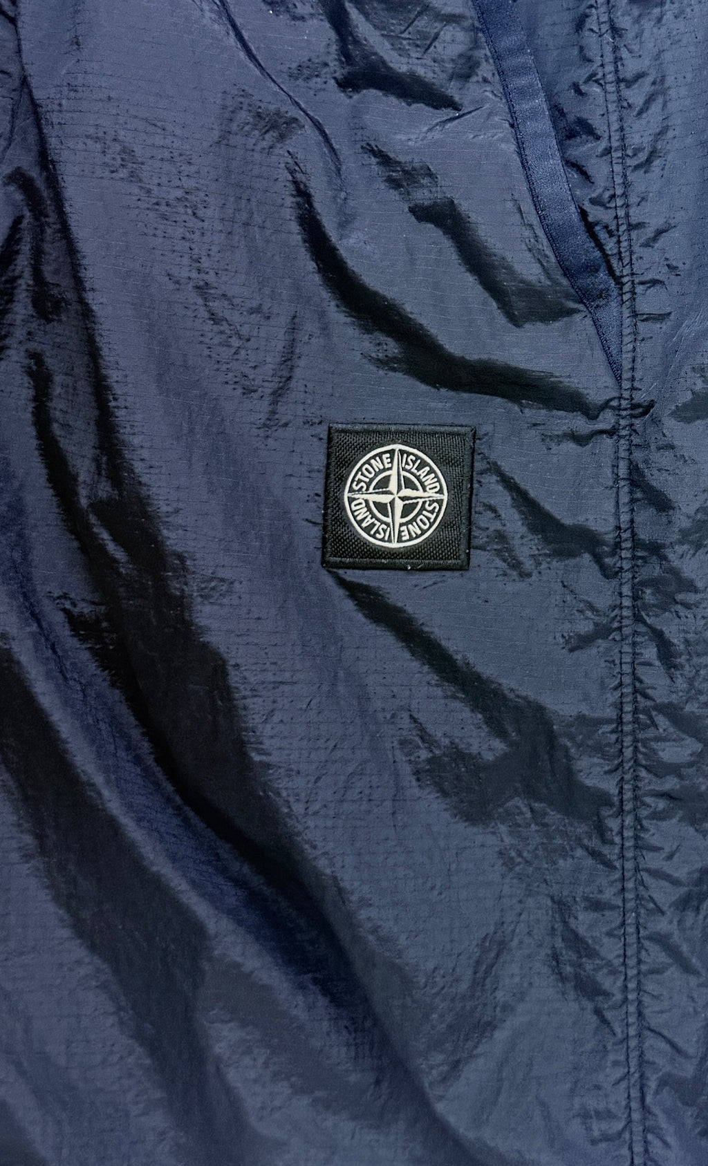 Stone Island Nylon Metal Ripstop Bermuda Shorts — badge