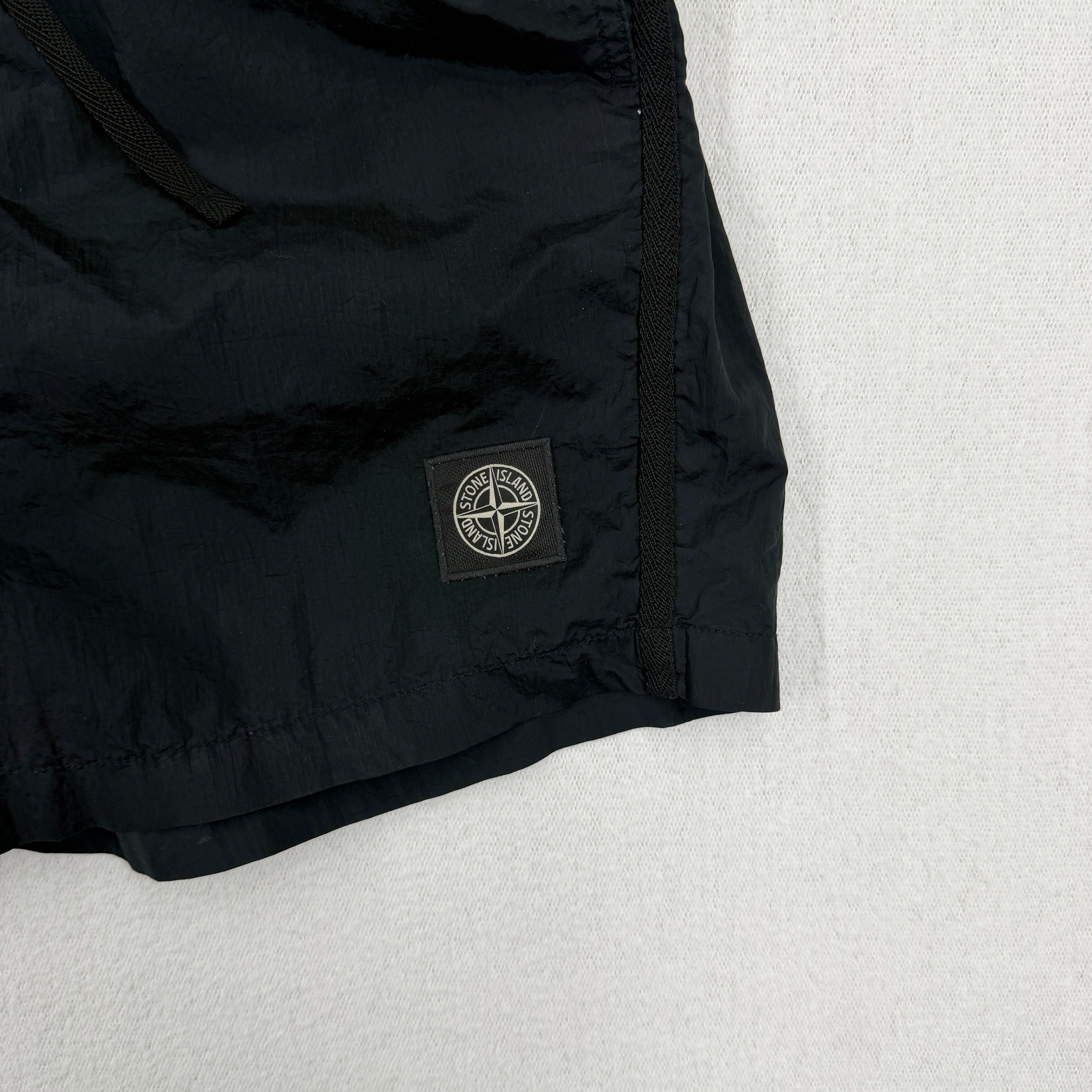 Stone Island Nylon Metal Swimming Trunks — badge