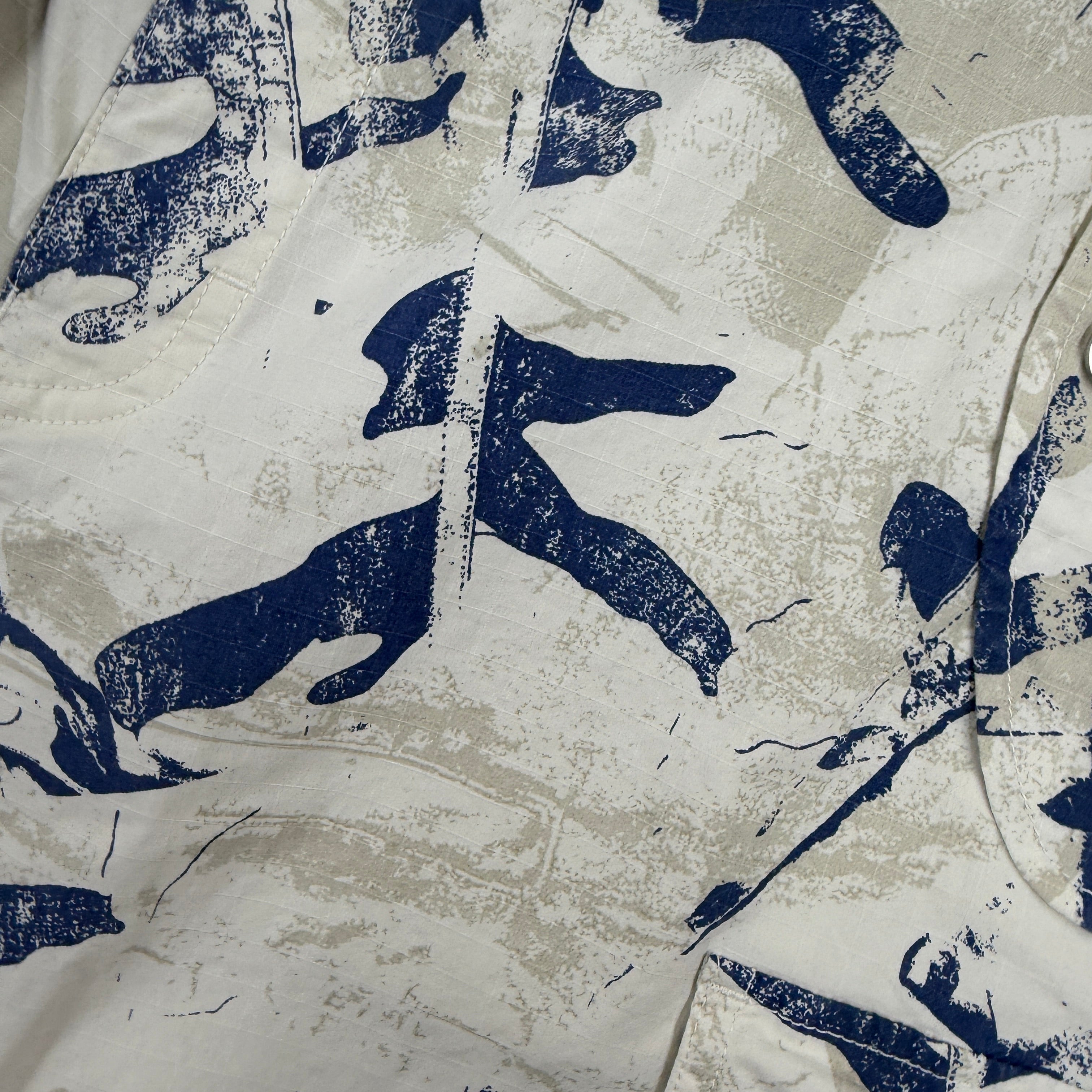 Stone Island Scan Desert Camo Comfort Fit Cargo Shorts — detail