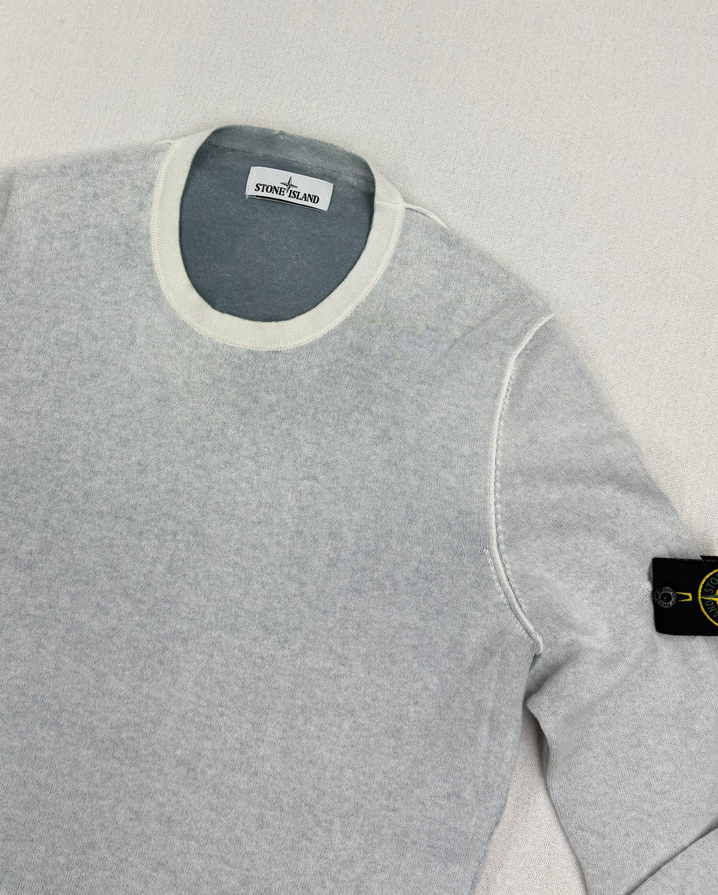Stone Island Hand Sprayed Sweater — detail