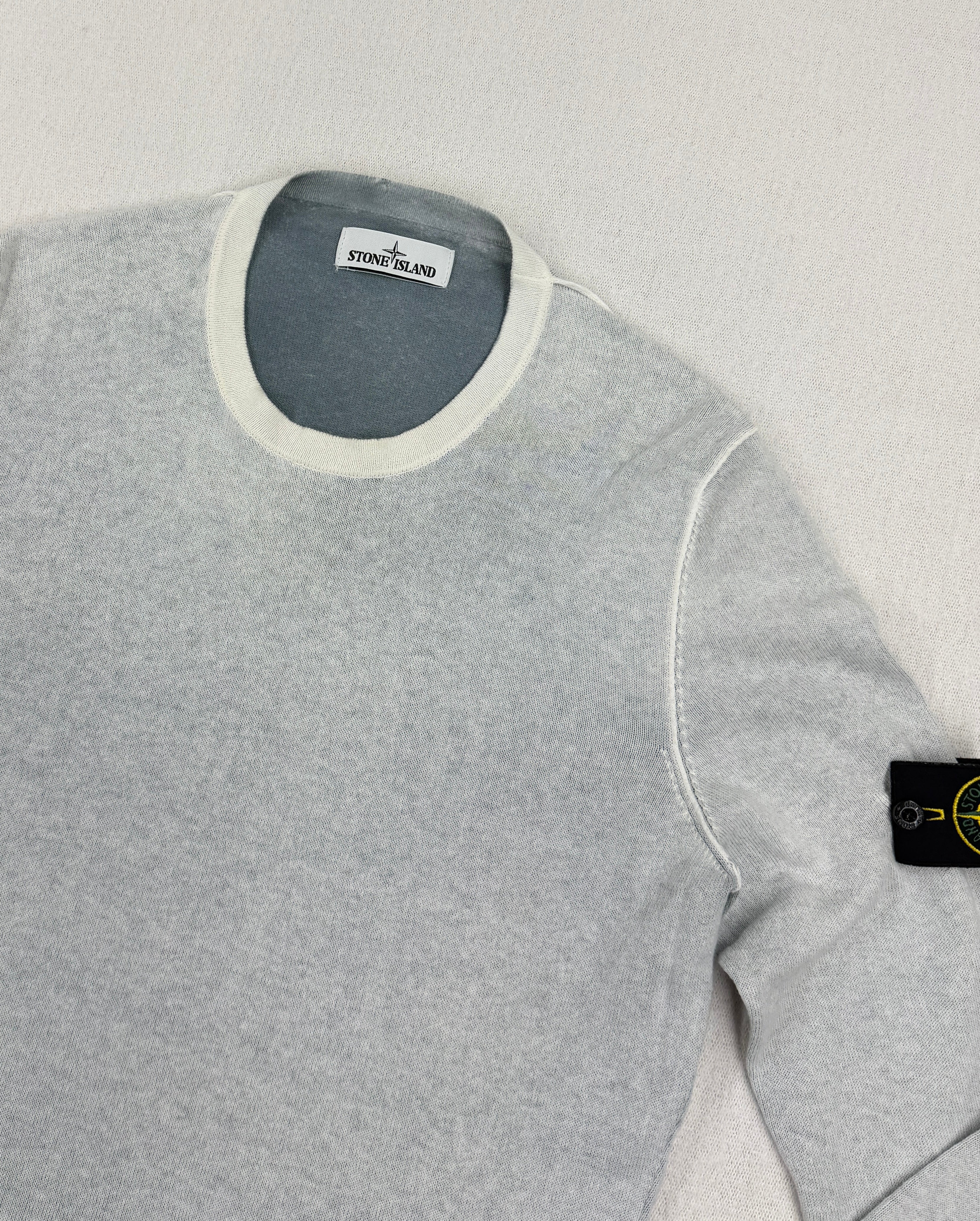 Stone Island Hand Sprayed Sweater — detail