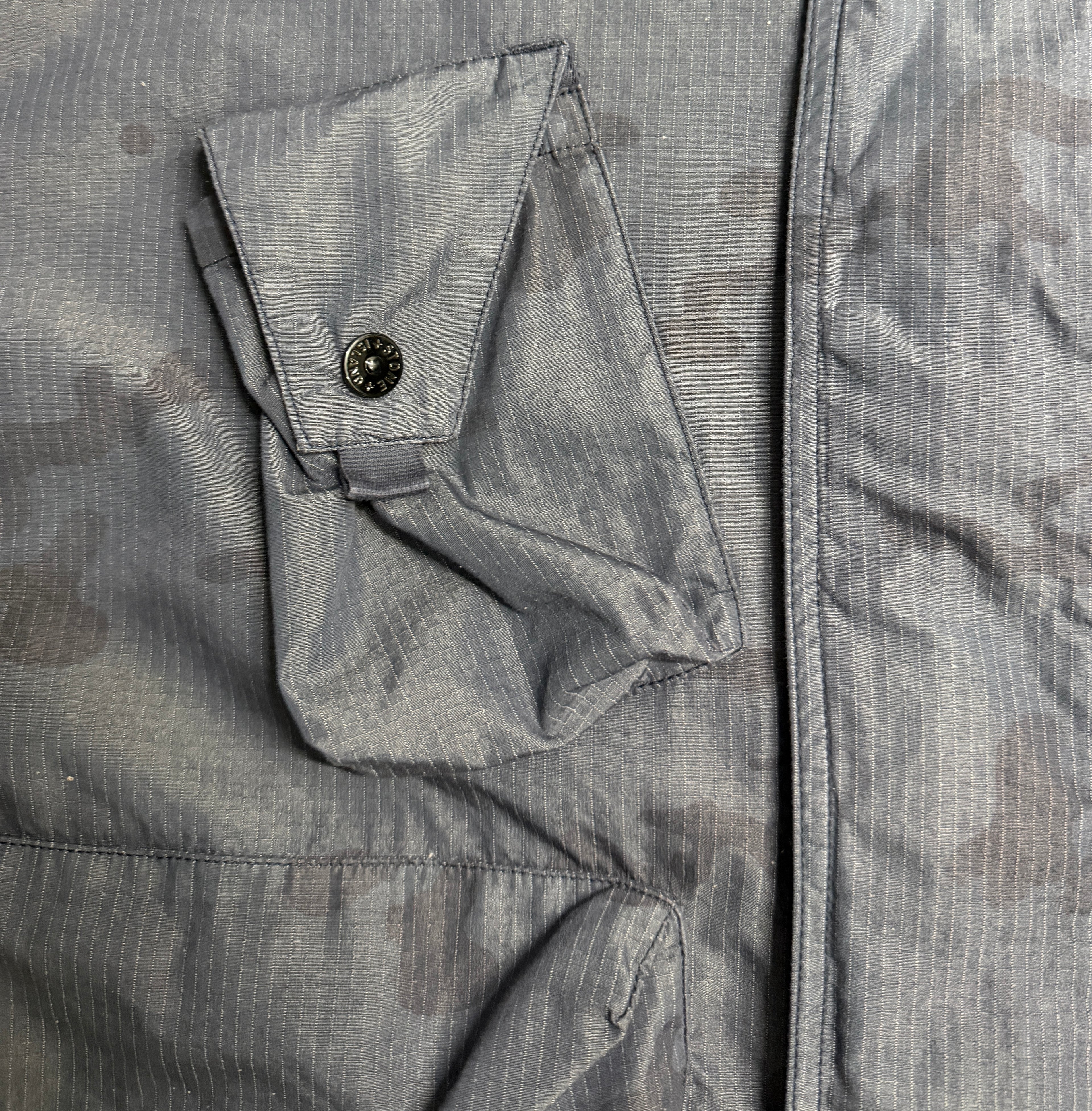 Stone Island Faded Camo Light Ripstop-TC Field Jacket — detail