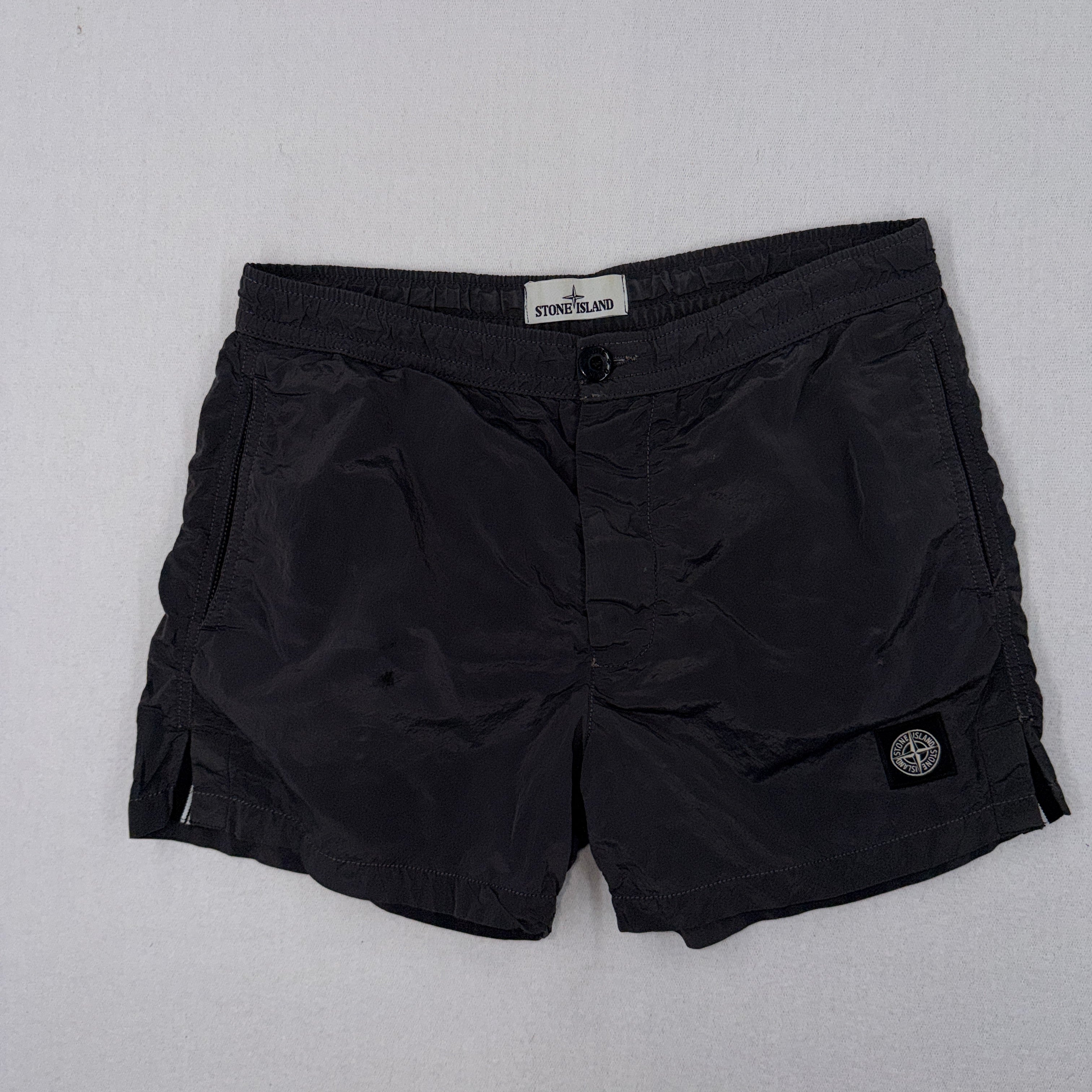 Stone Island Nylon Metal swim shorts dark anthracite product detail 5