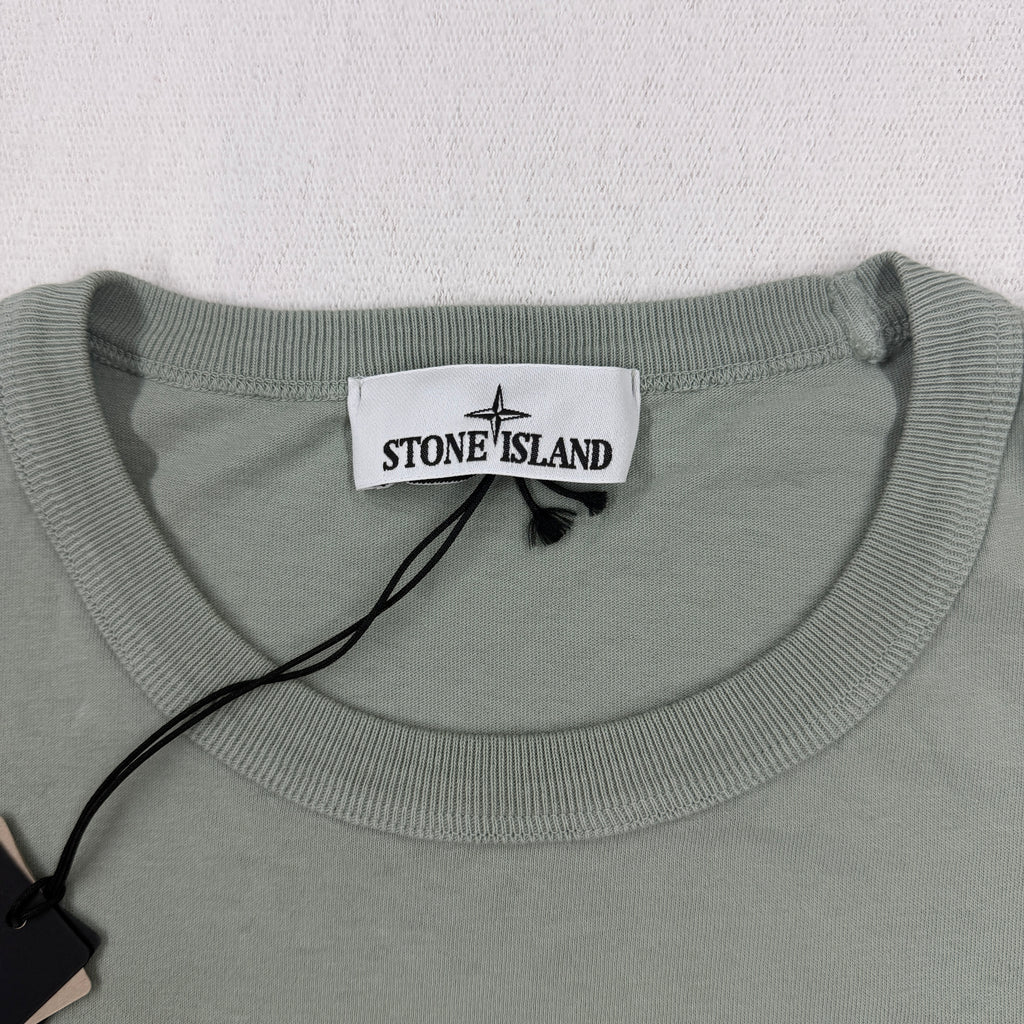Stone Island Organic Cotton T-Shirt — label