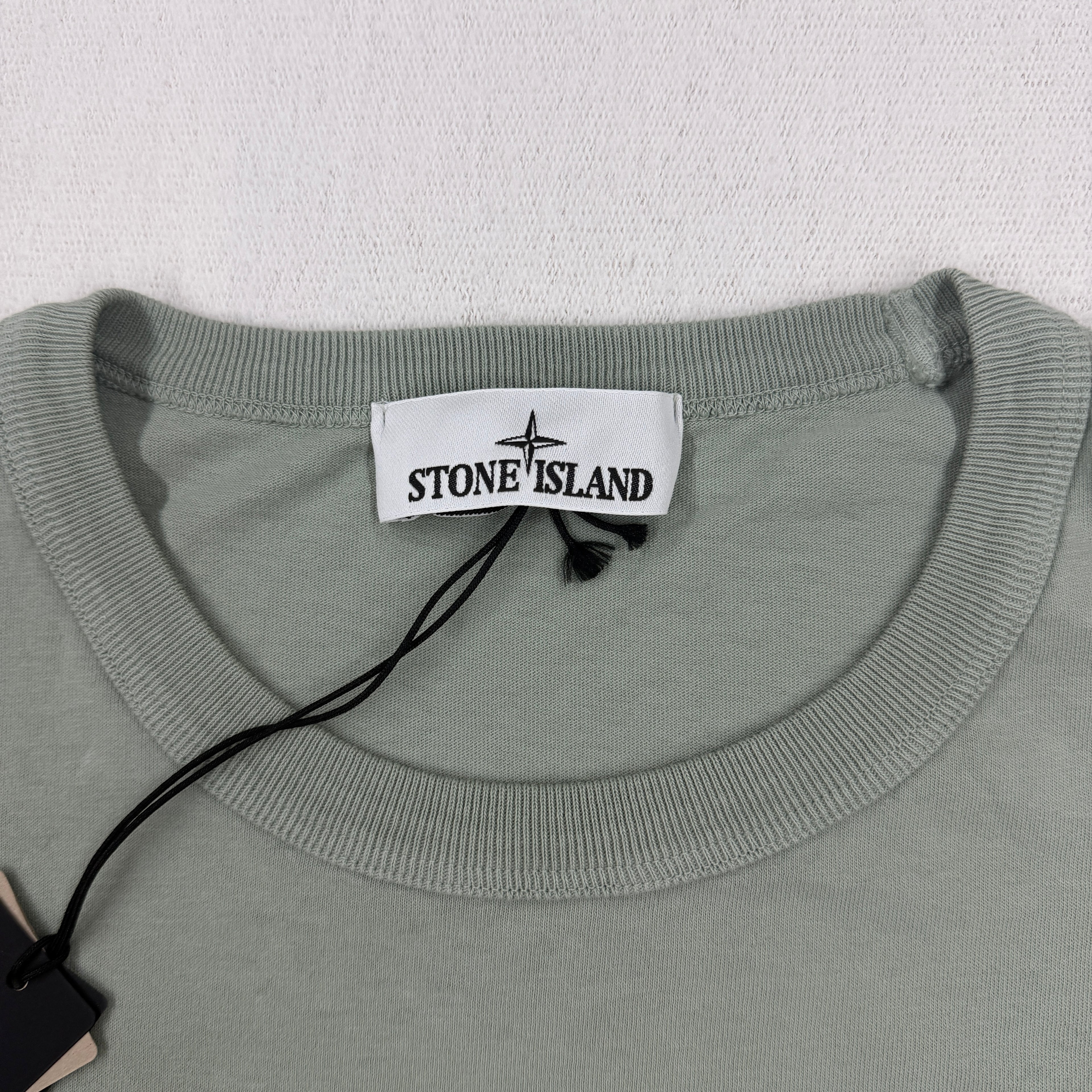 Stone Island Organic Cotton T-Shirt — label
