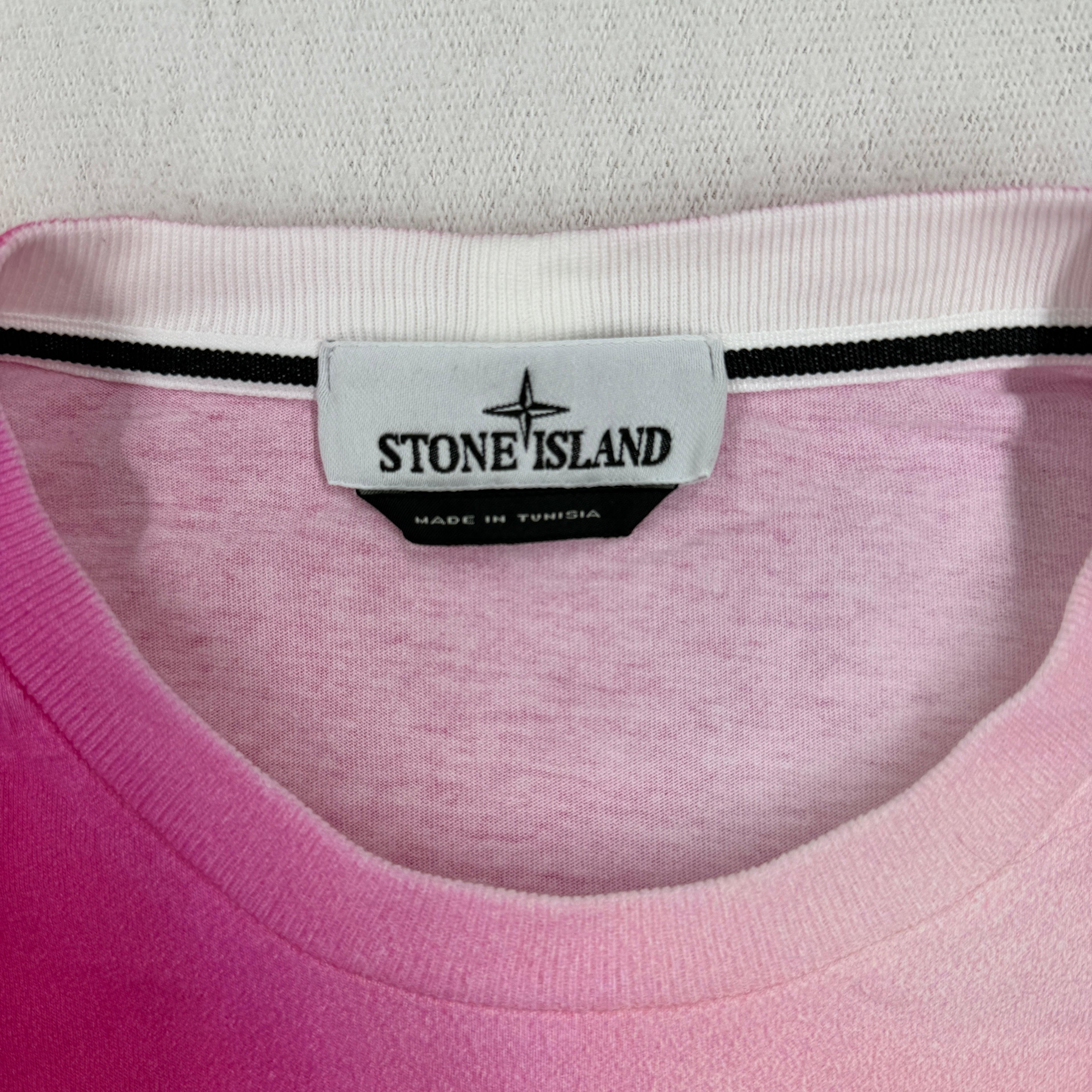 Stone Island X Frieze Pink Shirt 2025 — label