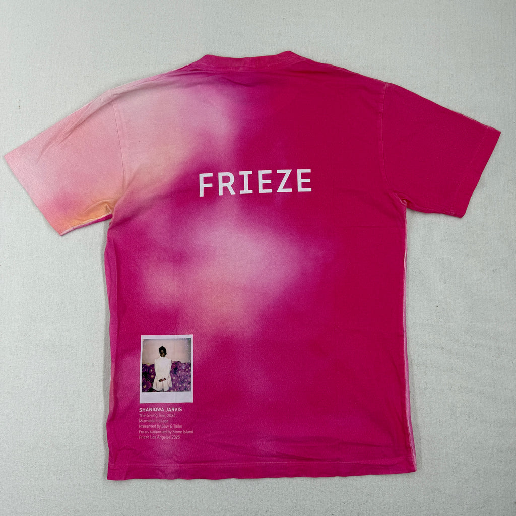 Stone Island X Frieze Pink Shirt 2025 — back