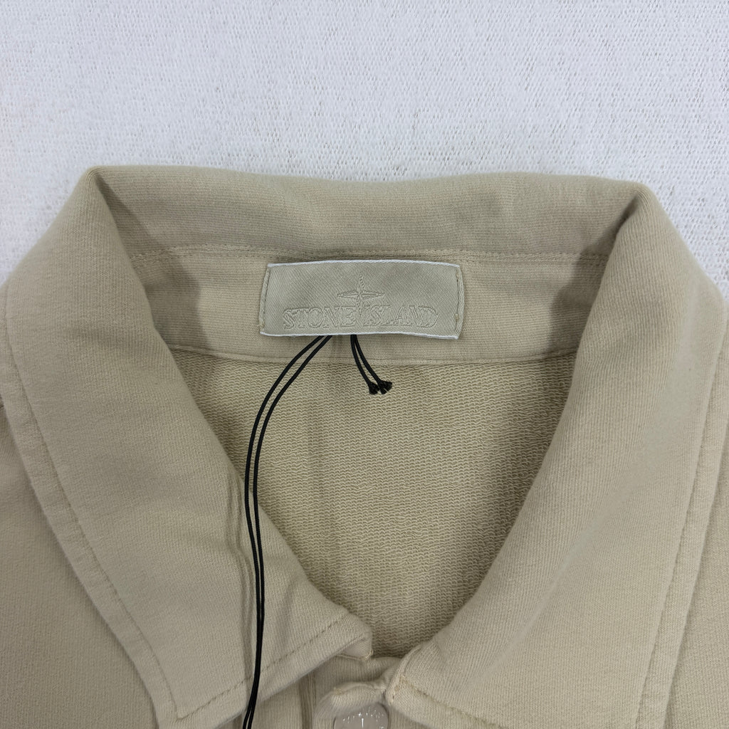 Stone Island Ghost Piece LS Polo Sweatshirt — detail