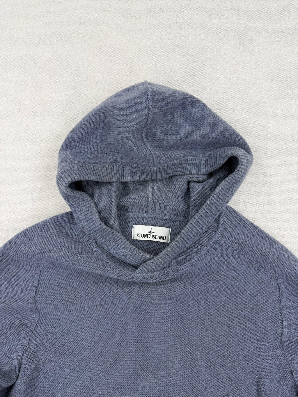 Stone Island Lambswool Naslan Hood Sweater — detail