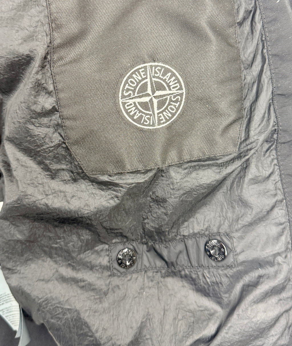 Stone Island Garment Dyed Crinkle Reps NY Down — detail