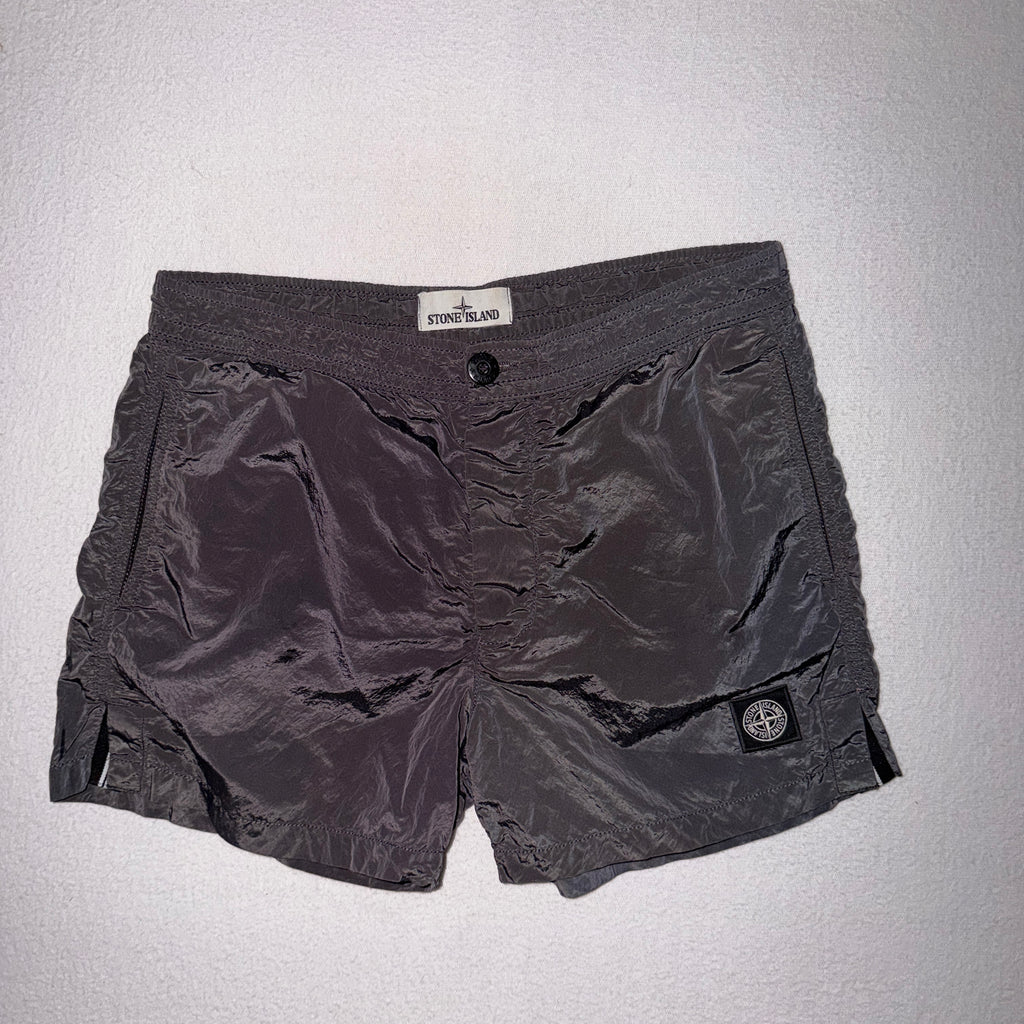 Stone Island Nylon Metal swim shorts dark anthracite product detail 3