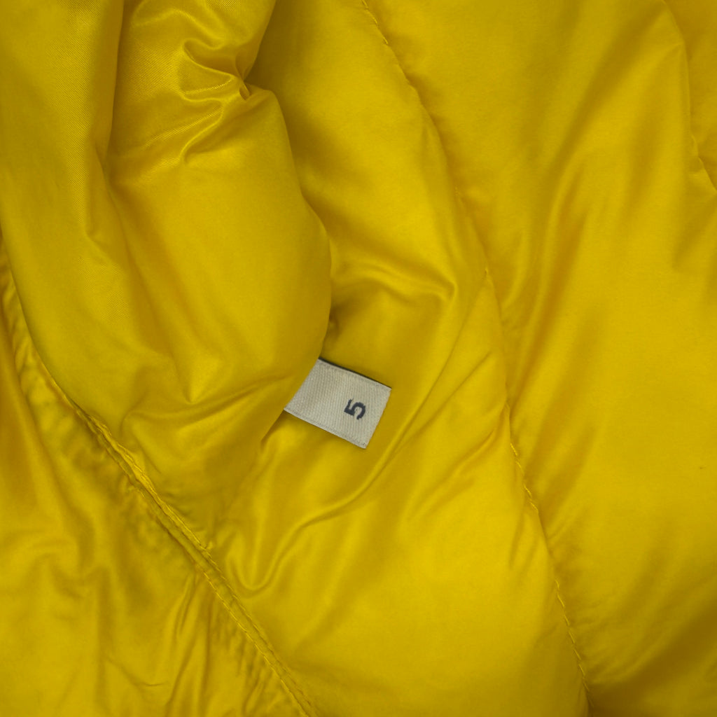 Moncler Liane women's gilet yellow care label 2