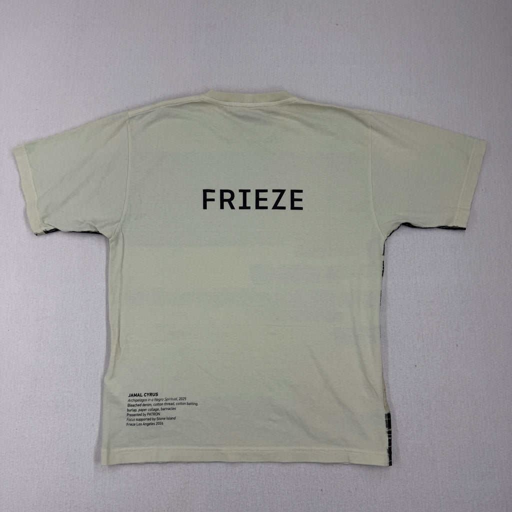 Stone Island Frieze Los Angeles 2026 Jamal Cyrus Print T-Shirt — back
