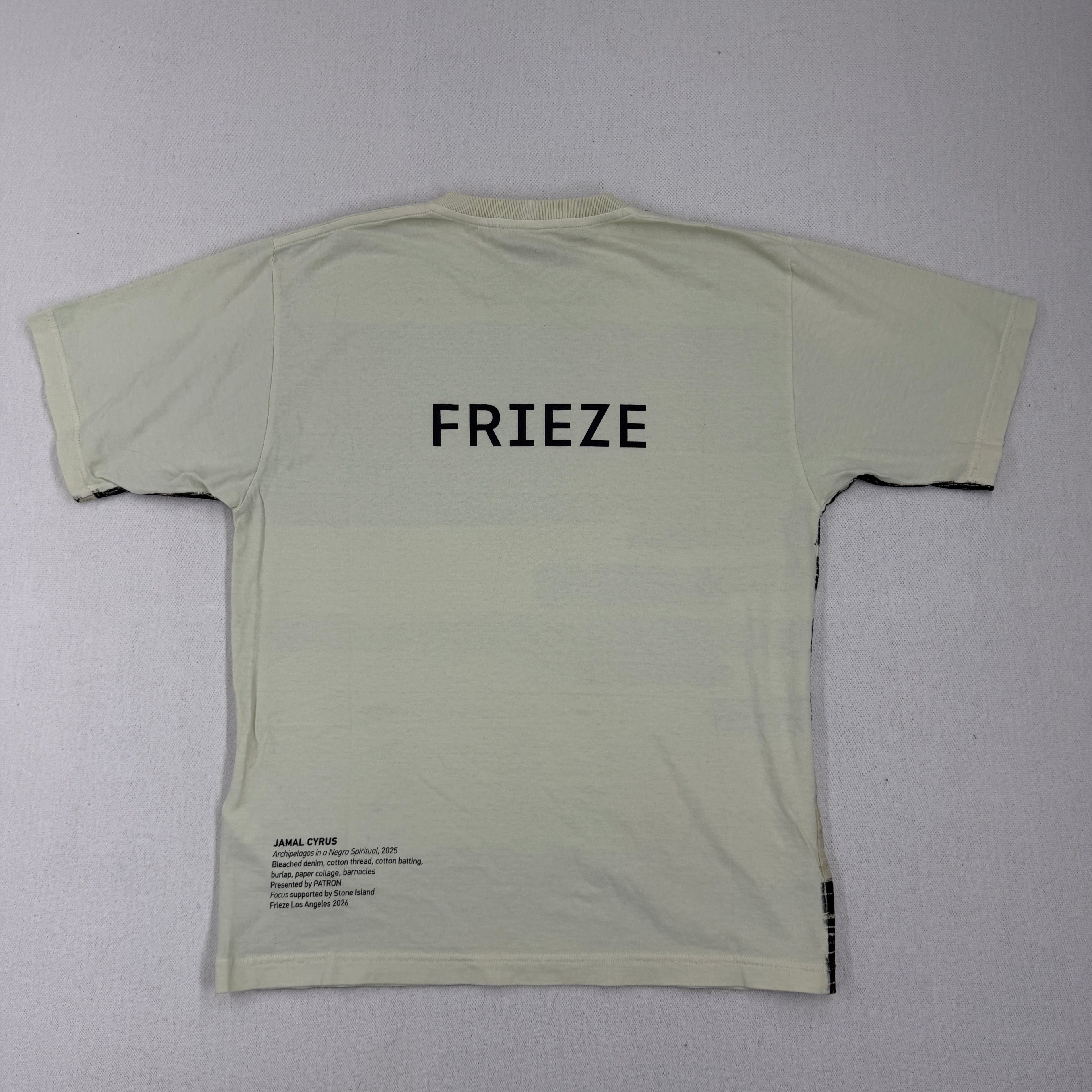 Stone Island Frieze Los Angeles 2026 Jamal Cyrus Print T-Shirt — back