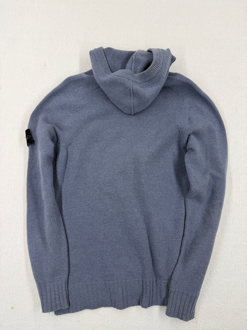 Stone Island Lambswool Naslan Hood Sweater — back