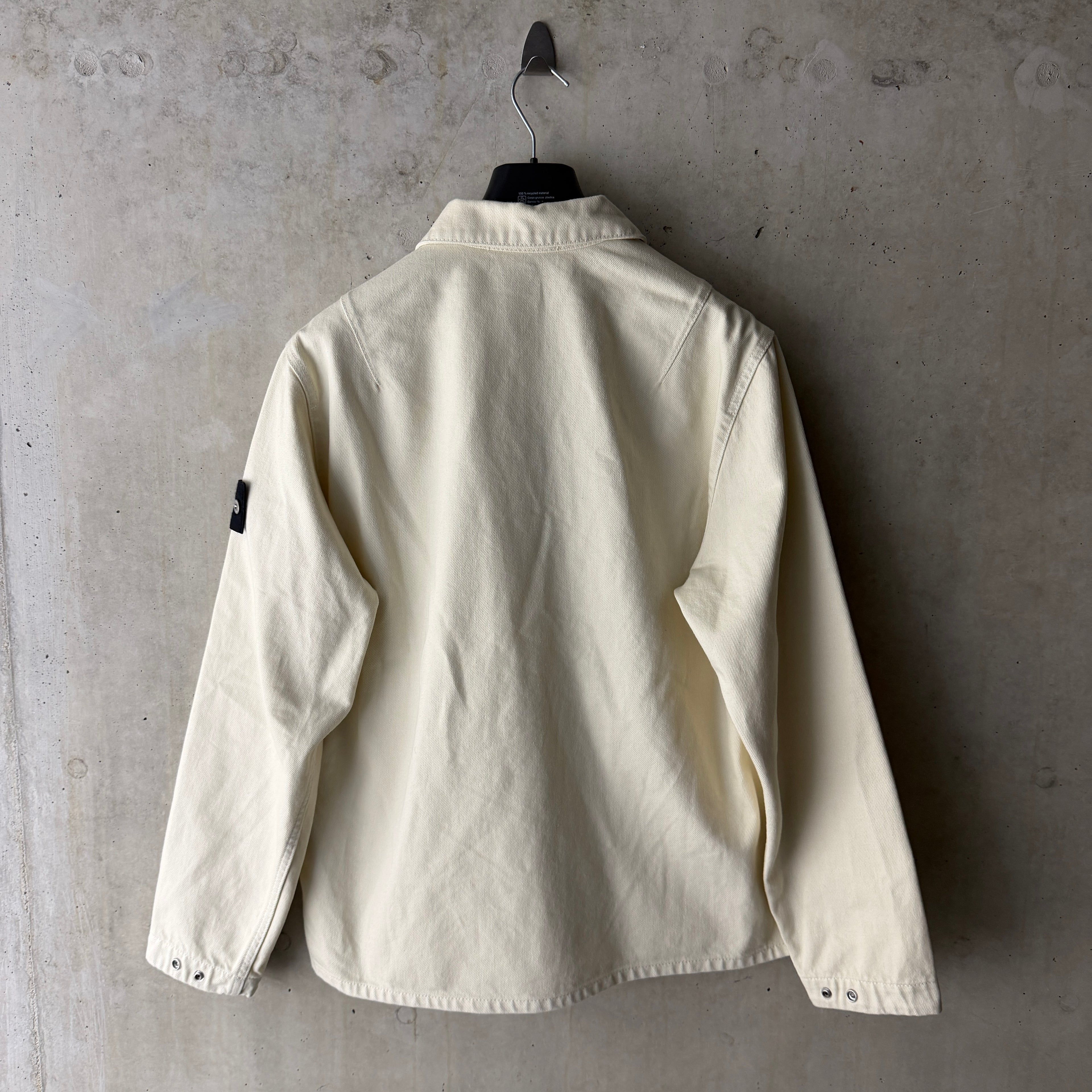 Stone Island Light Bull Denim-TC Overshirt — back