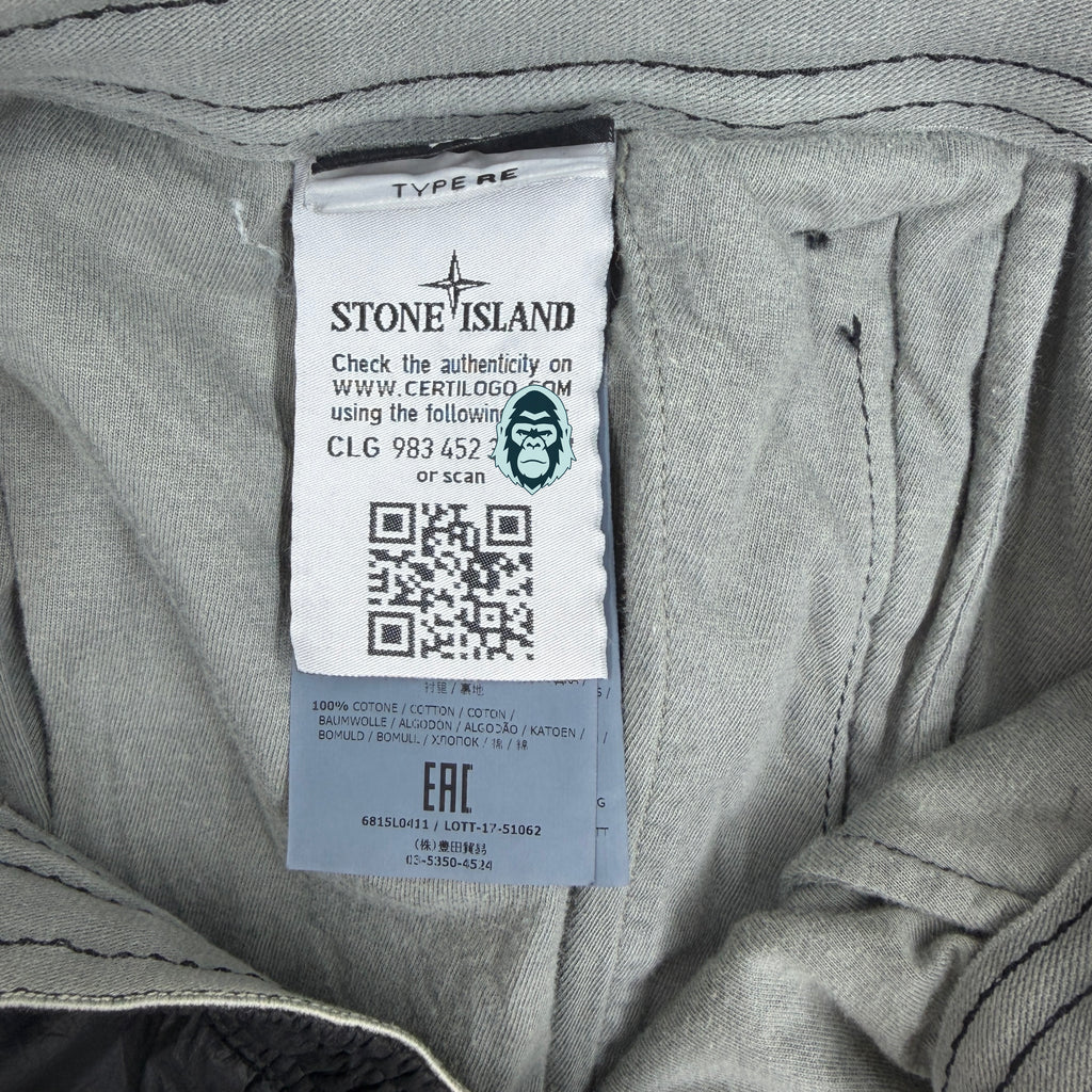 Stone Island Micro Ripstop Nylon Shorts — certilogo