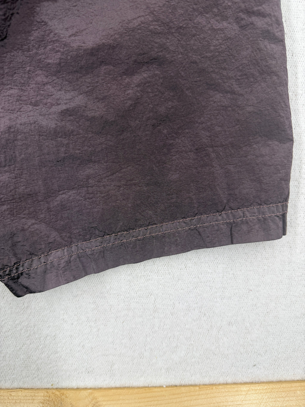 Stone Island ECONYL Regenerated Nylon Swim Shorts — detail