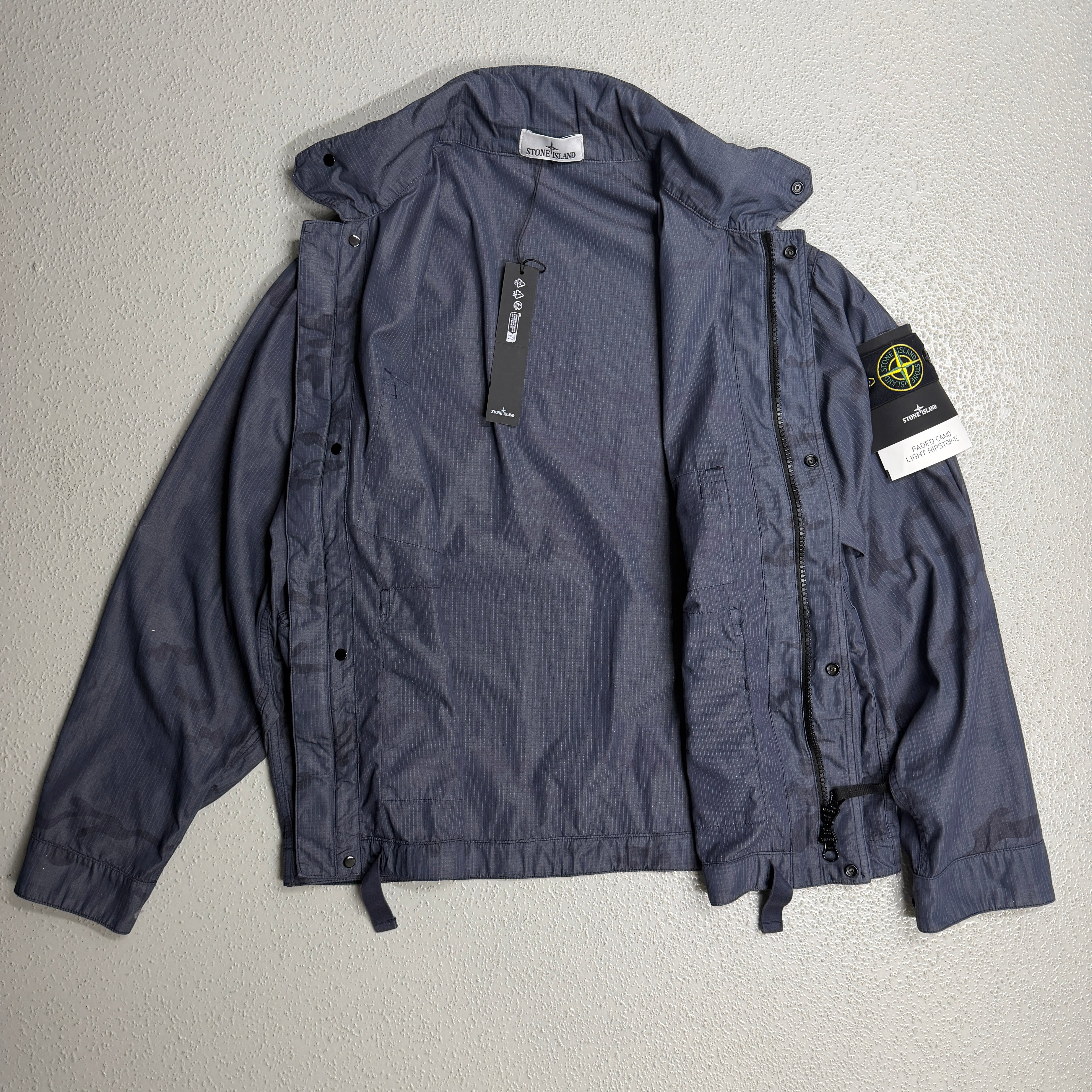 Stone Island Faded Camo Light Ripstop-TC Field Jacket — extra