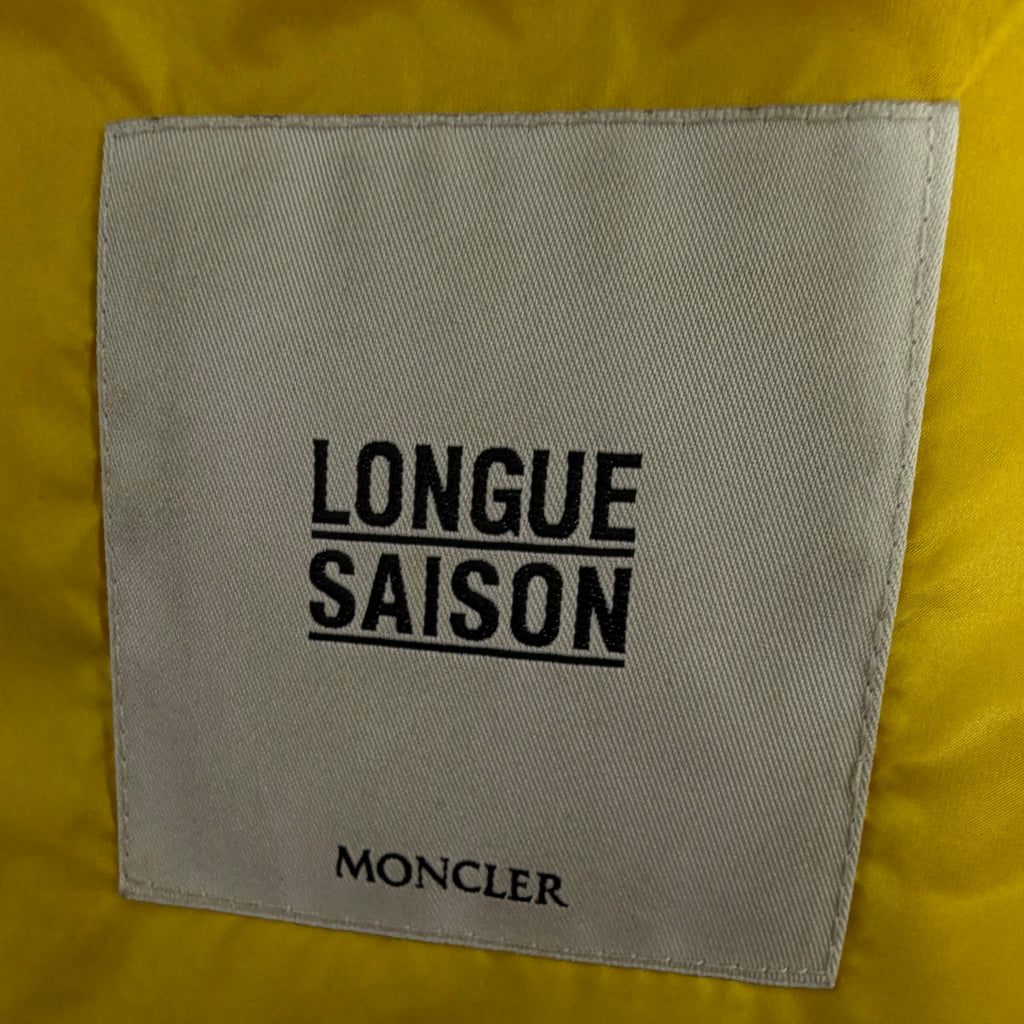 Moncler Liane women's gilet yellow care label 3