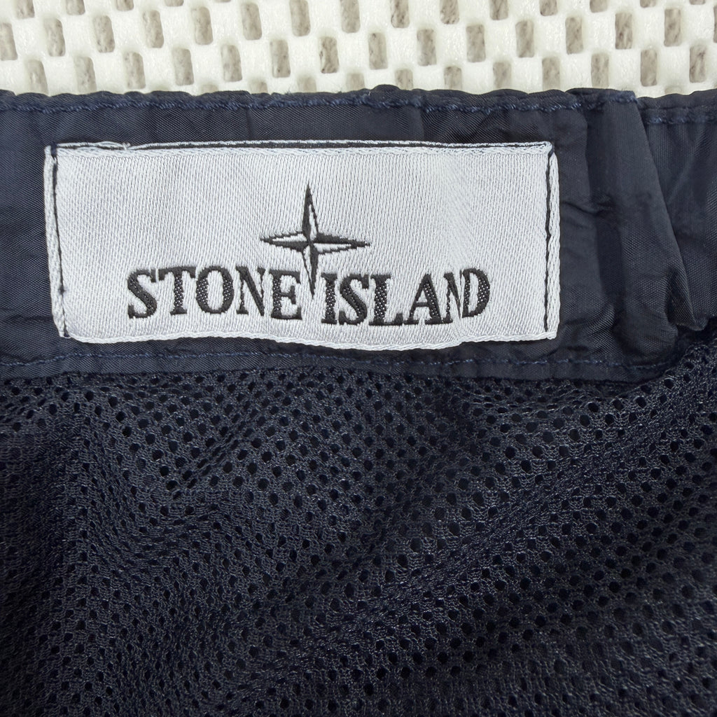 Stone Island Nylon Metal Swimming Trunks — label