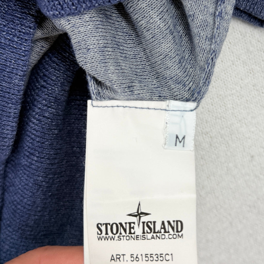 Stone Island Linen Cotton Crewneck Knit — label