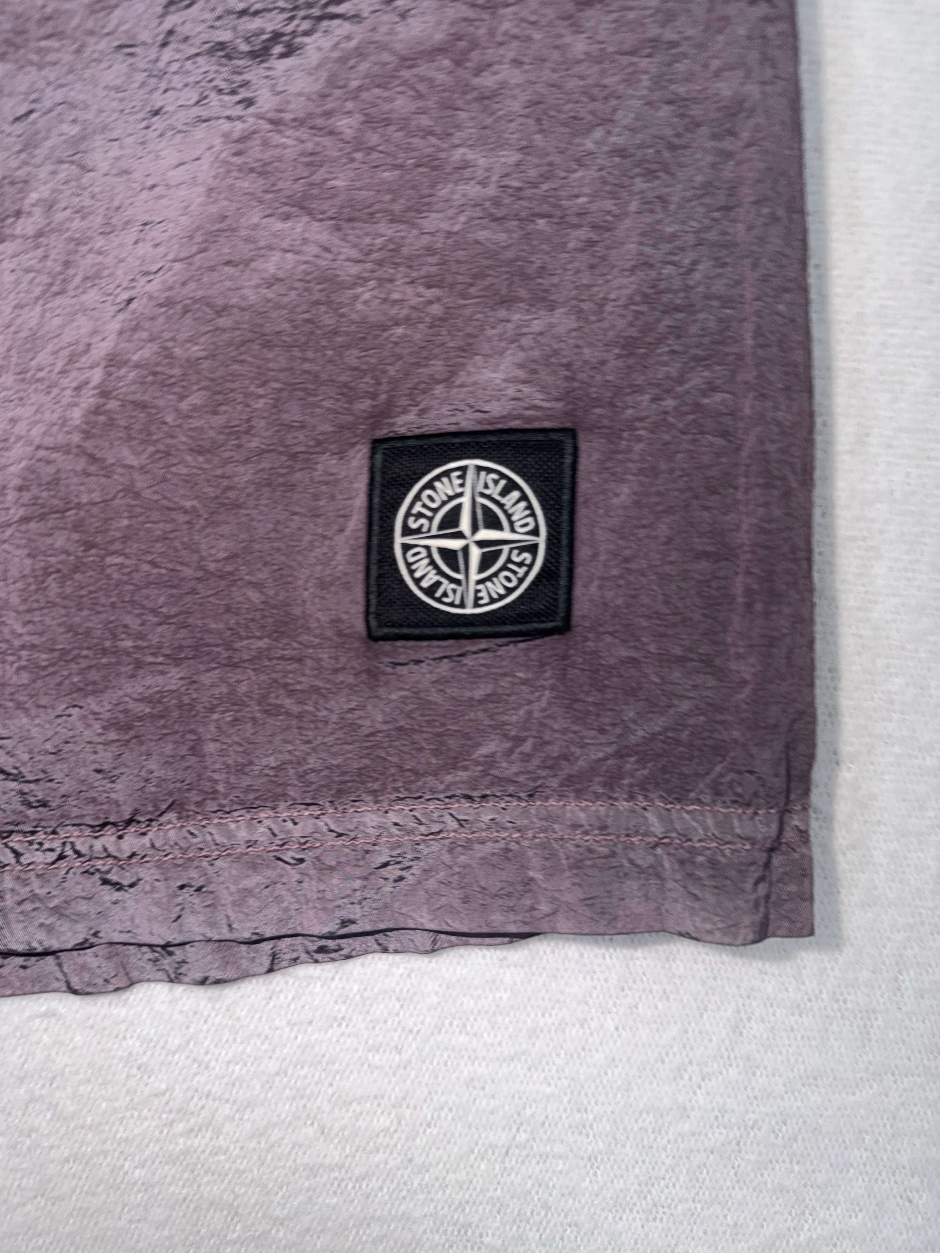 Stone Island ECONYL Regenerated Nylon Swim Shorts — badge