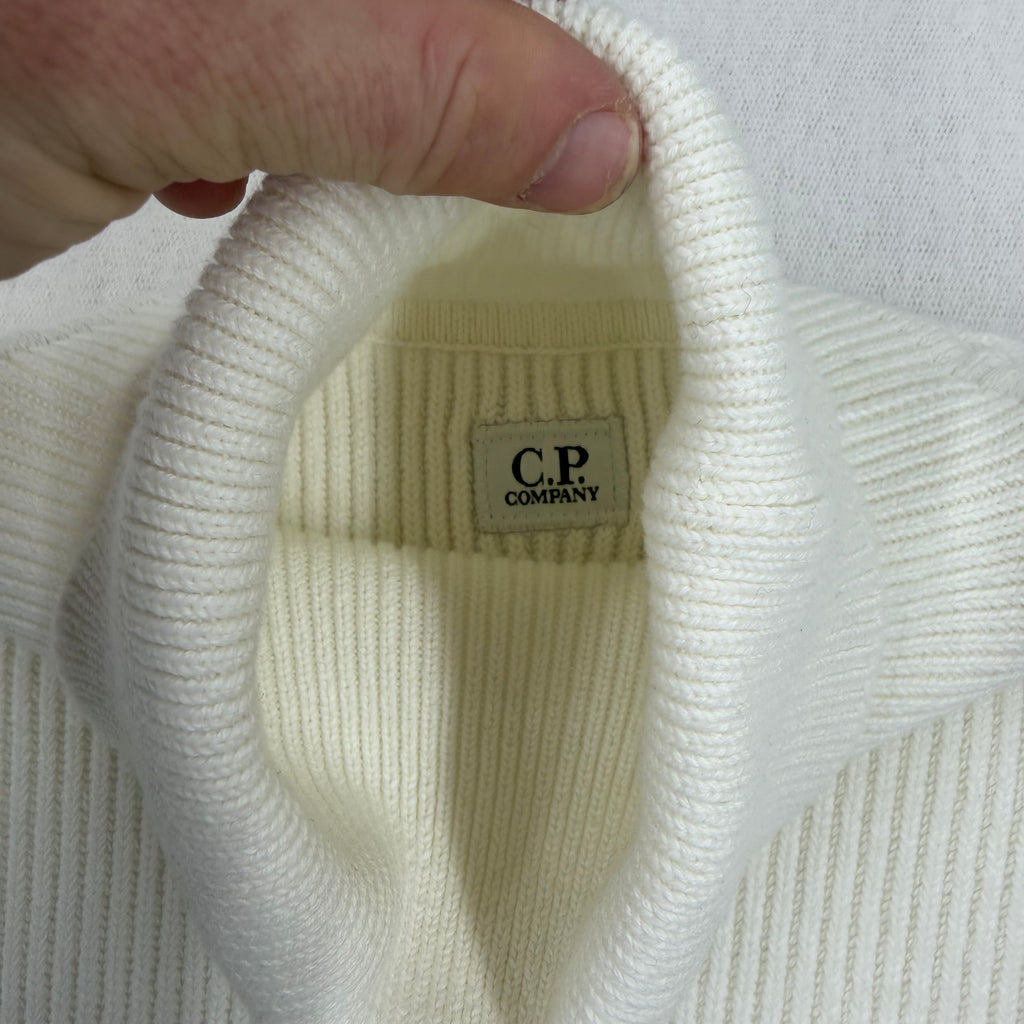 C.P. Company Full Rib Turtleneck Knit — detail